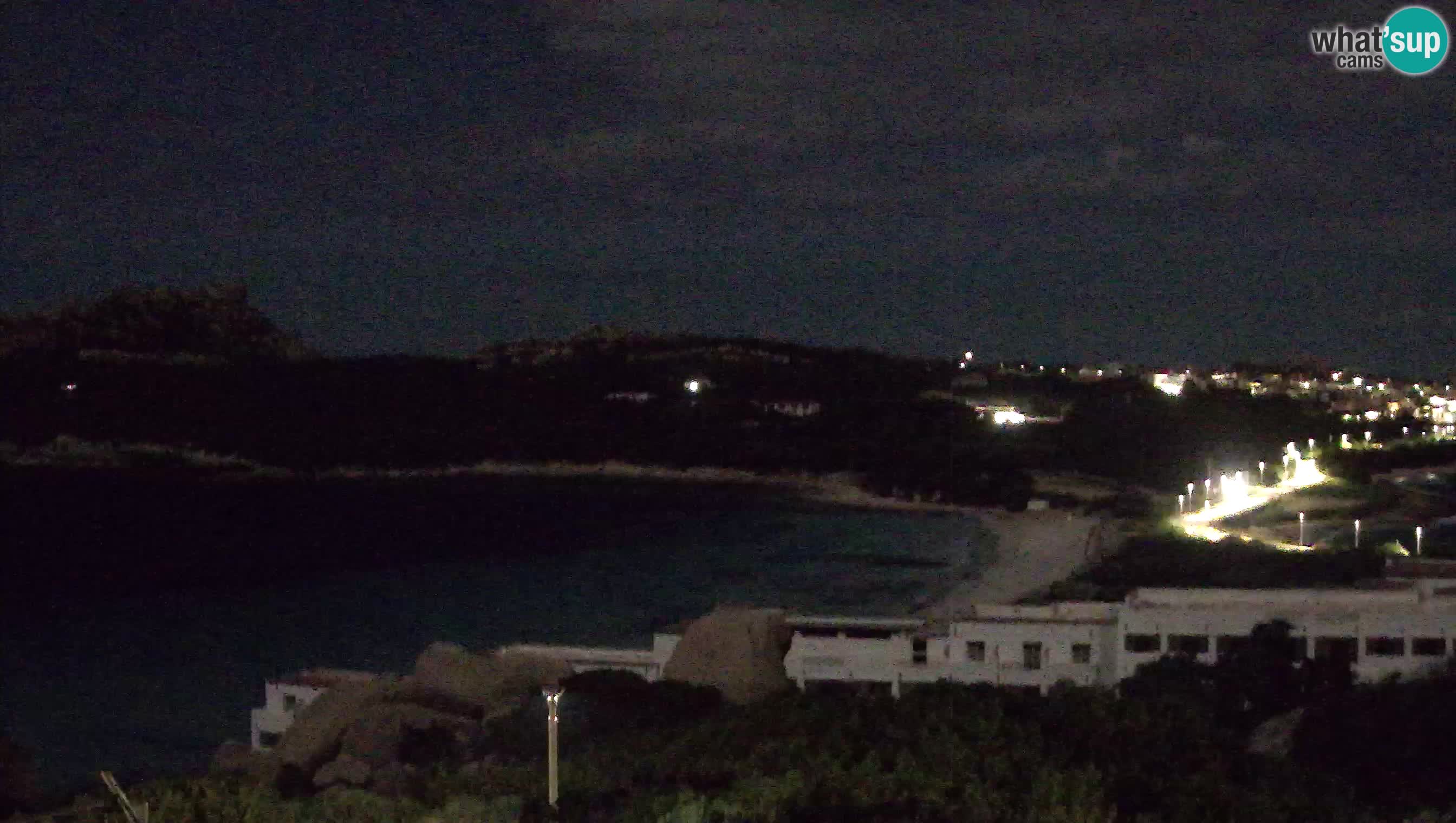 Live Webcam Capo Testa der Strand von 2 Meer – Santa Teresa Gallura – livecam Sardinien