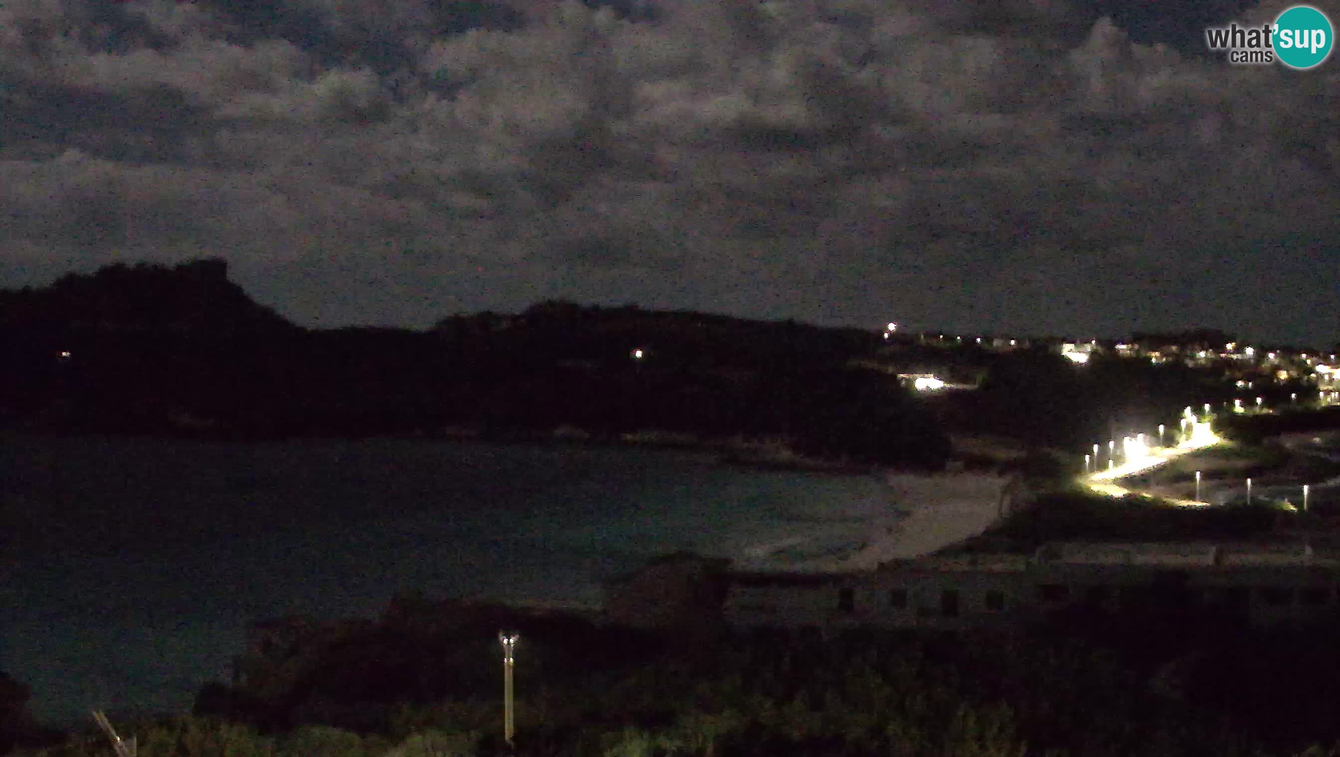 Live Webcam Capo Testa der Strand von 2 Meer – Santa Teresa Gallura – livecam Sardinien