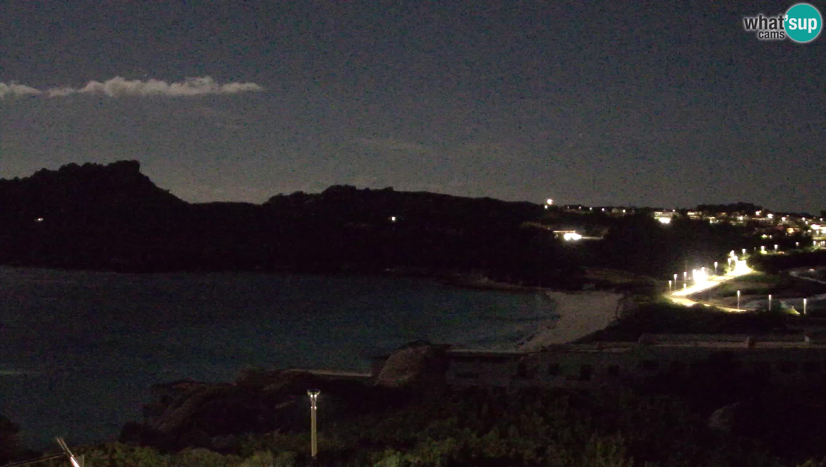 Live Webcam Capo Testa der Strand von 2 Meer – Santa Teresa Gallura – livecam Sardinien