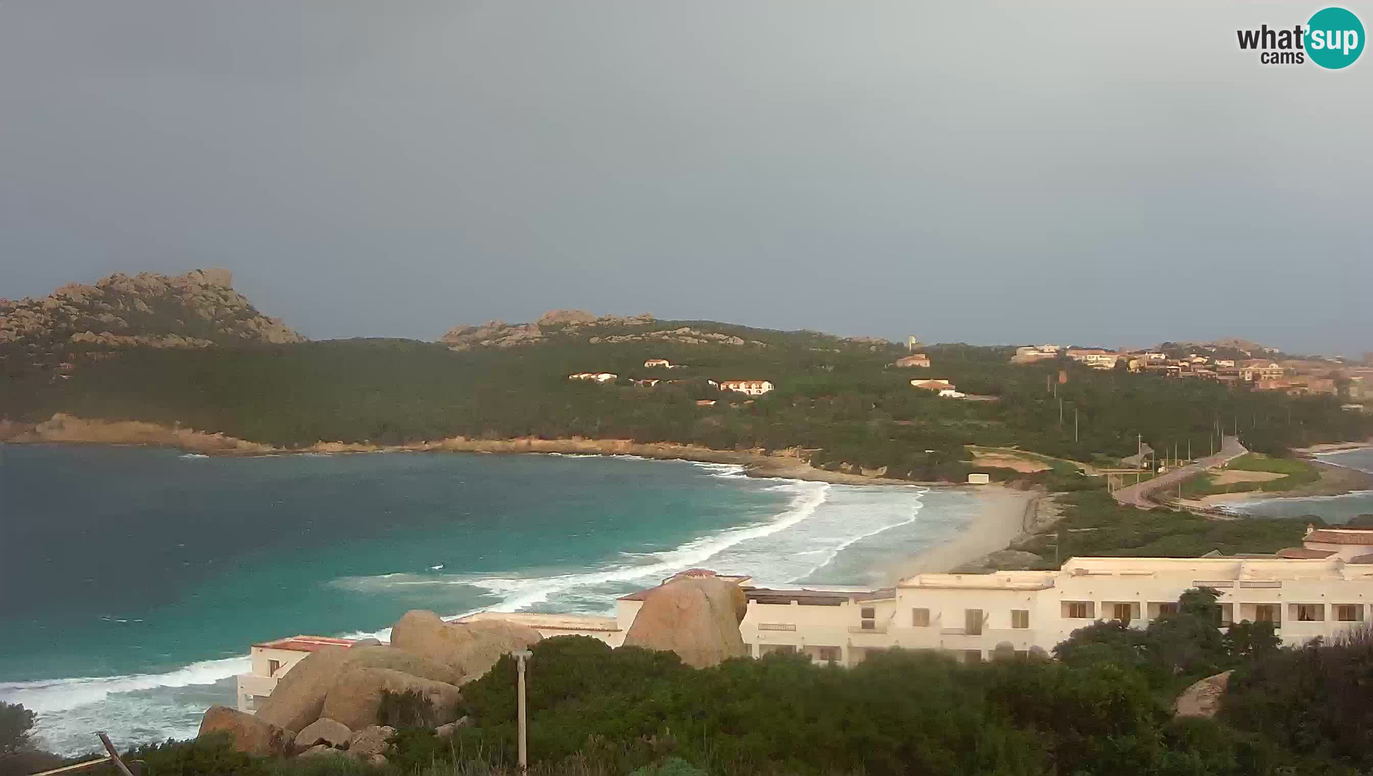 Live Webcam Capo Testa la spiaggia dei due mari – Santa Teresa Gallura – livecam Sardegna