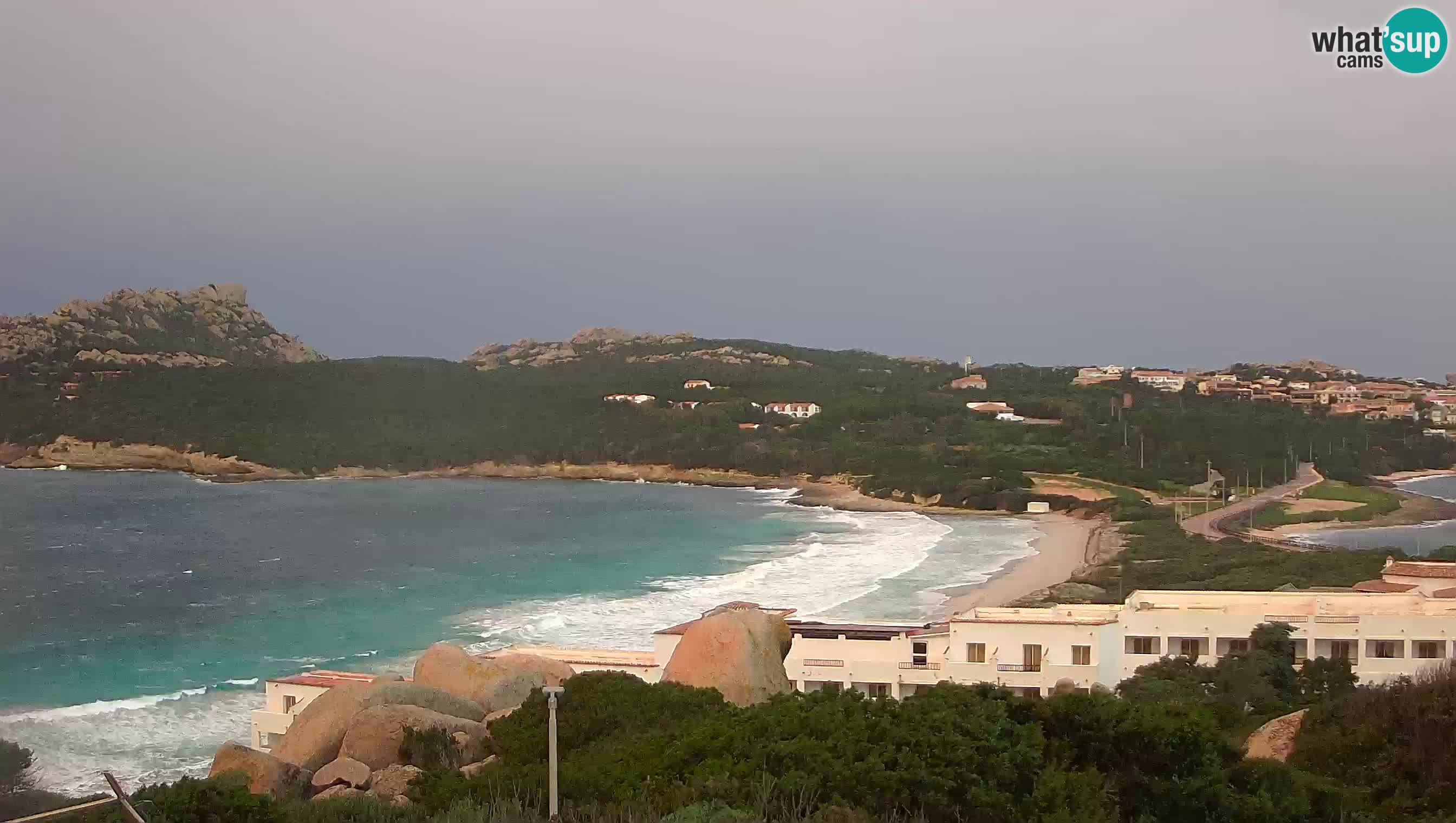 Webcam en vivo Capo Testa la playa de 2 mar – Santa Teresa Gallura – livecam Sardinia