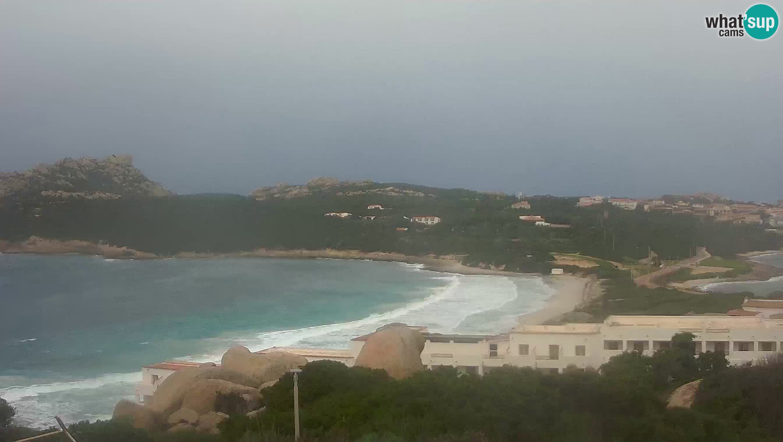 Spletna kamera v živo Capo Testa plaža dveh morij – Santa Teresa Gallura – Sardinija