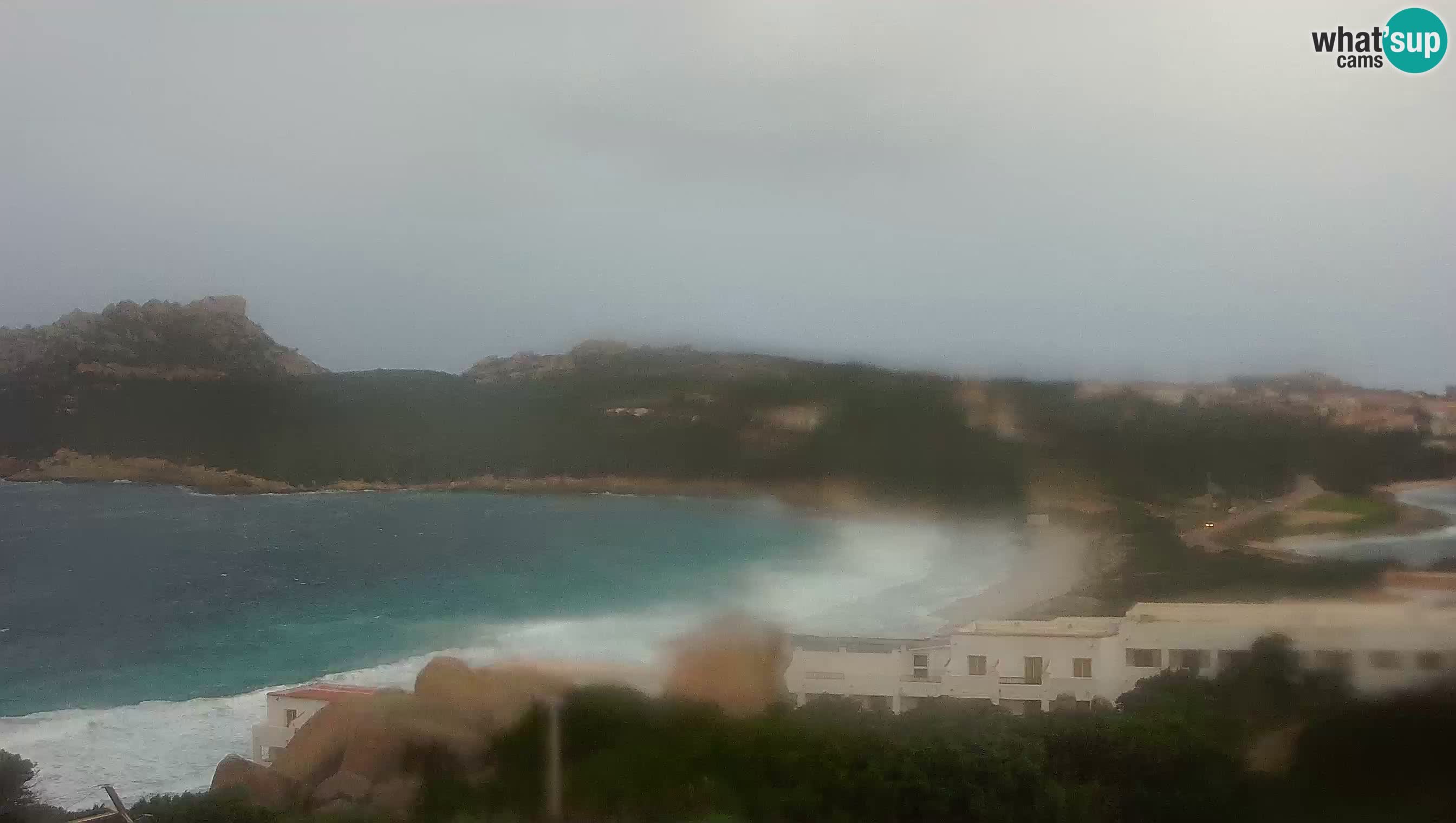 Spletna kamera v živo Capo Testa plaža dveh morij – Santa Teresa Gallura – Sardinija