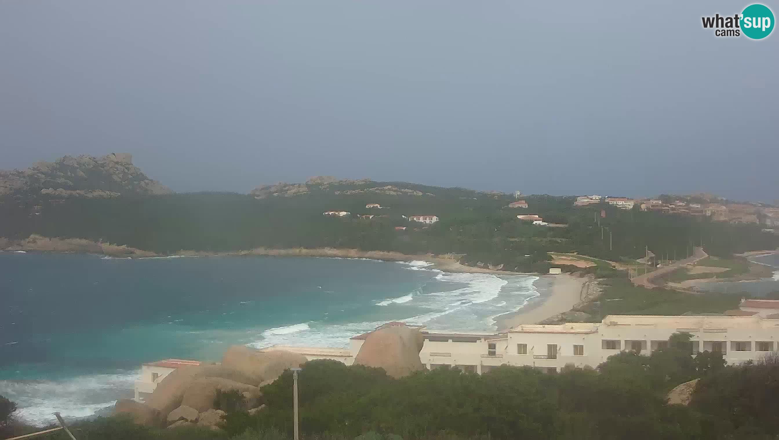 Webcam en vivo Capo Testa la playa de 2 mar – Santa Teresa Gallura – livecam Sardinia