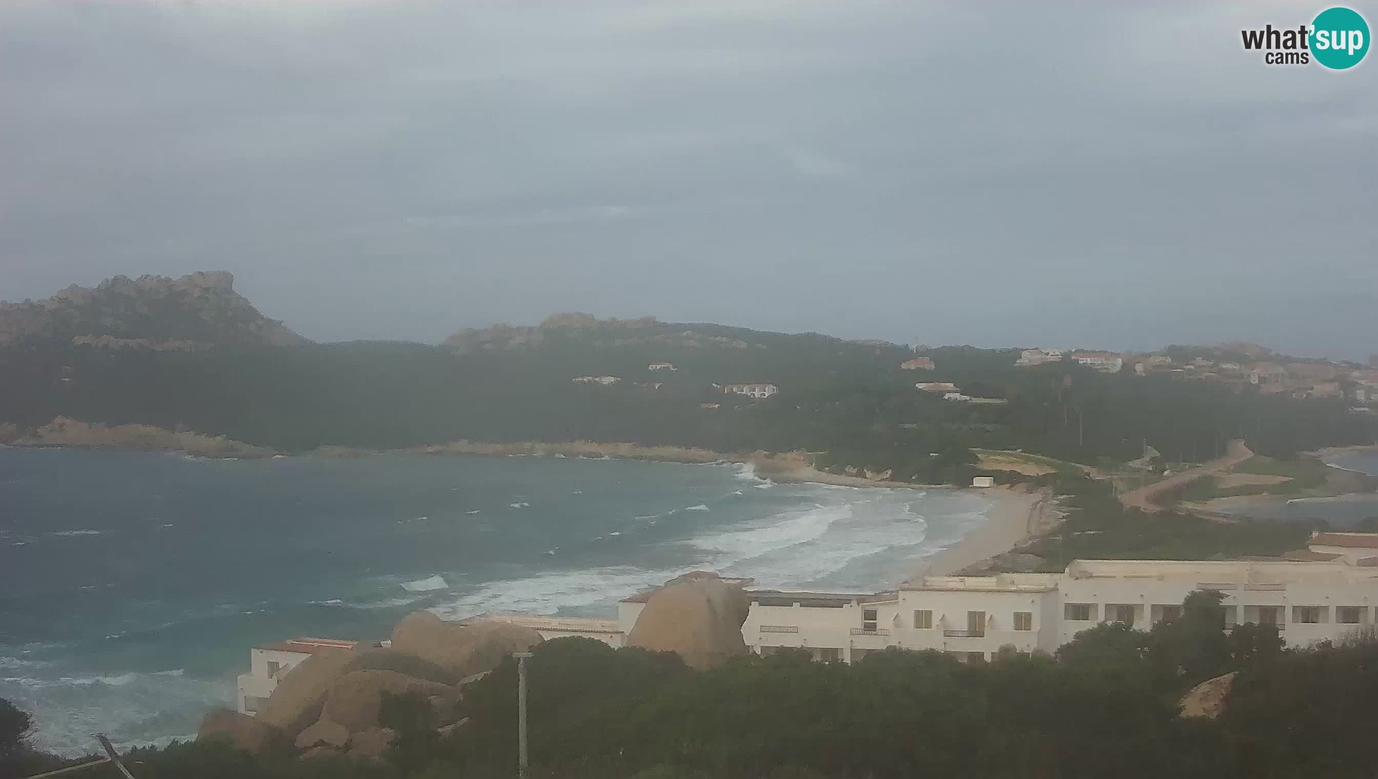 Webcam en vivo Capo Testa la playa de 2 mar – Santa Teresa Gallura – livecam Sardinia