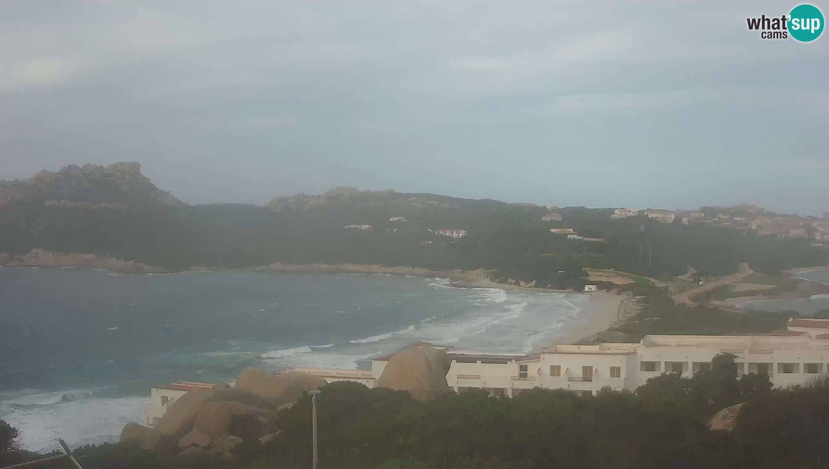 Live Webcam Capo Testa der Strand von 2 Meer – Santa Teresa Gallura – livecam Sardinien