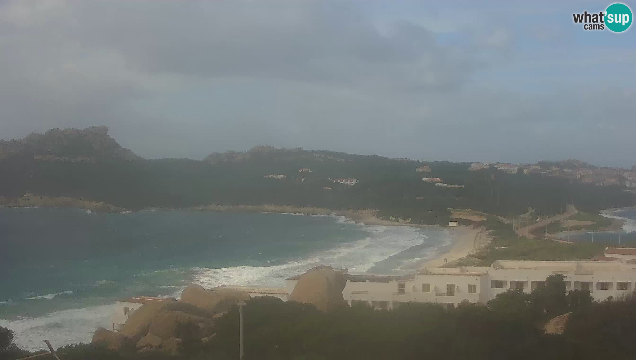 Webcam en vivo Capo Testa la playa de 2 mar – Santa Teresa Gallura – livecam Sardinia