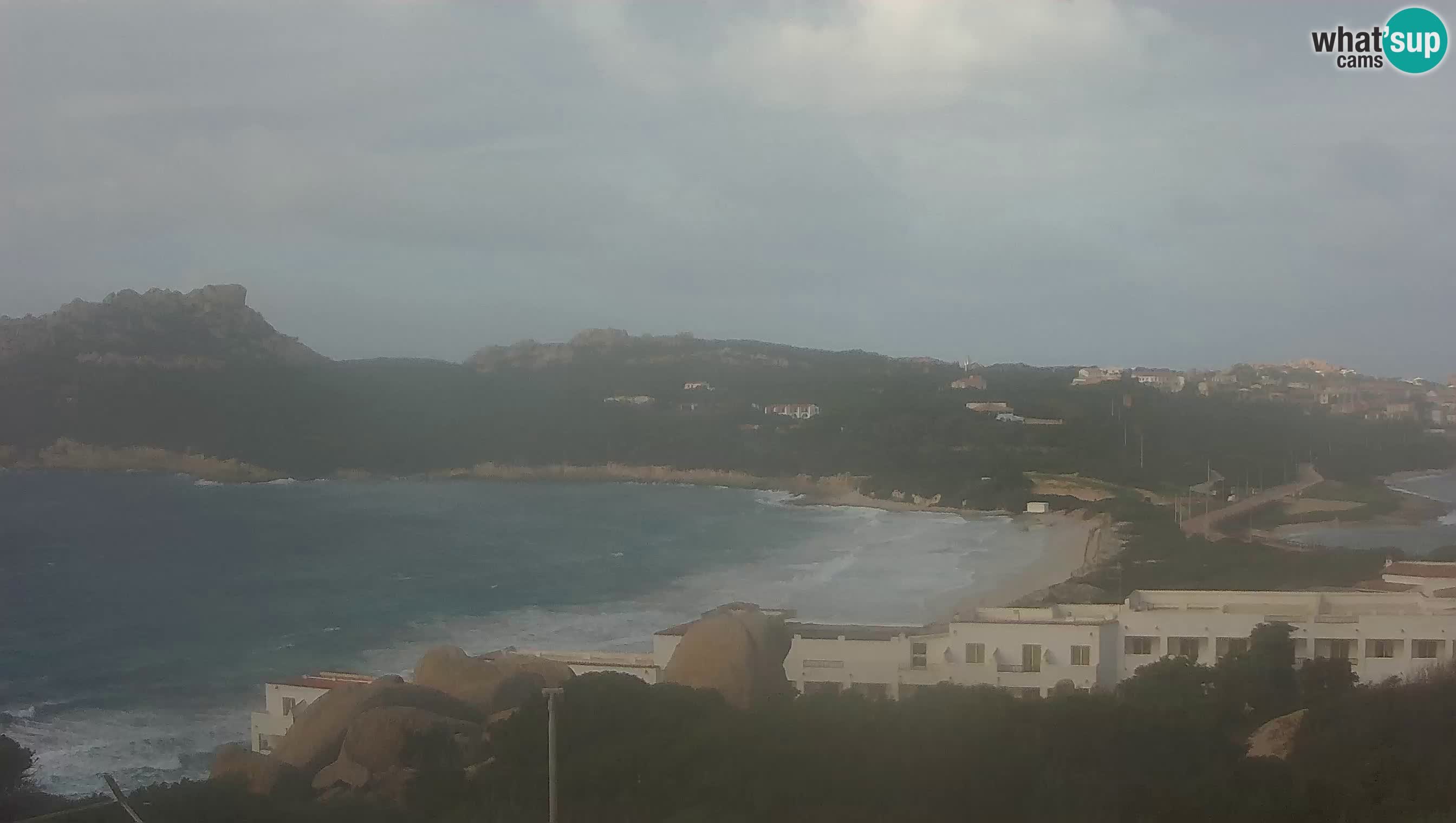 Spletna kamera v živo Capo Testa plaža dveh morij – Santa Teresa Gallura – Sardinija