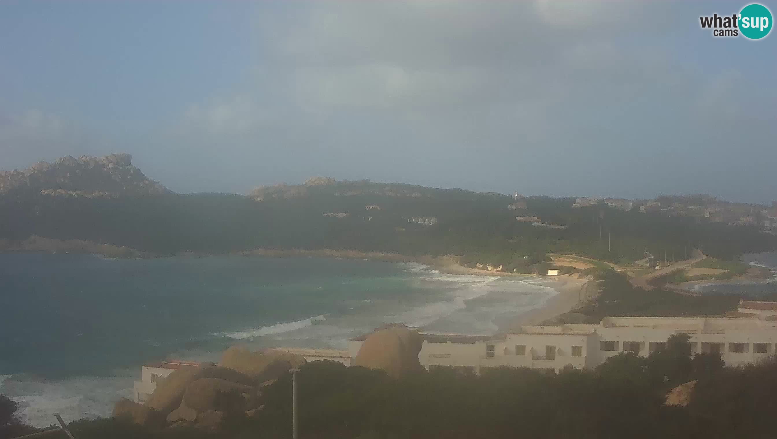 Webcam en vivo Capo Testa la playa de 2 mar – Santa Teresa Gallura – livecam Sardinia