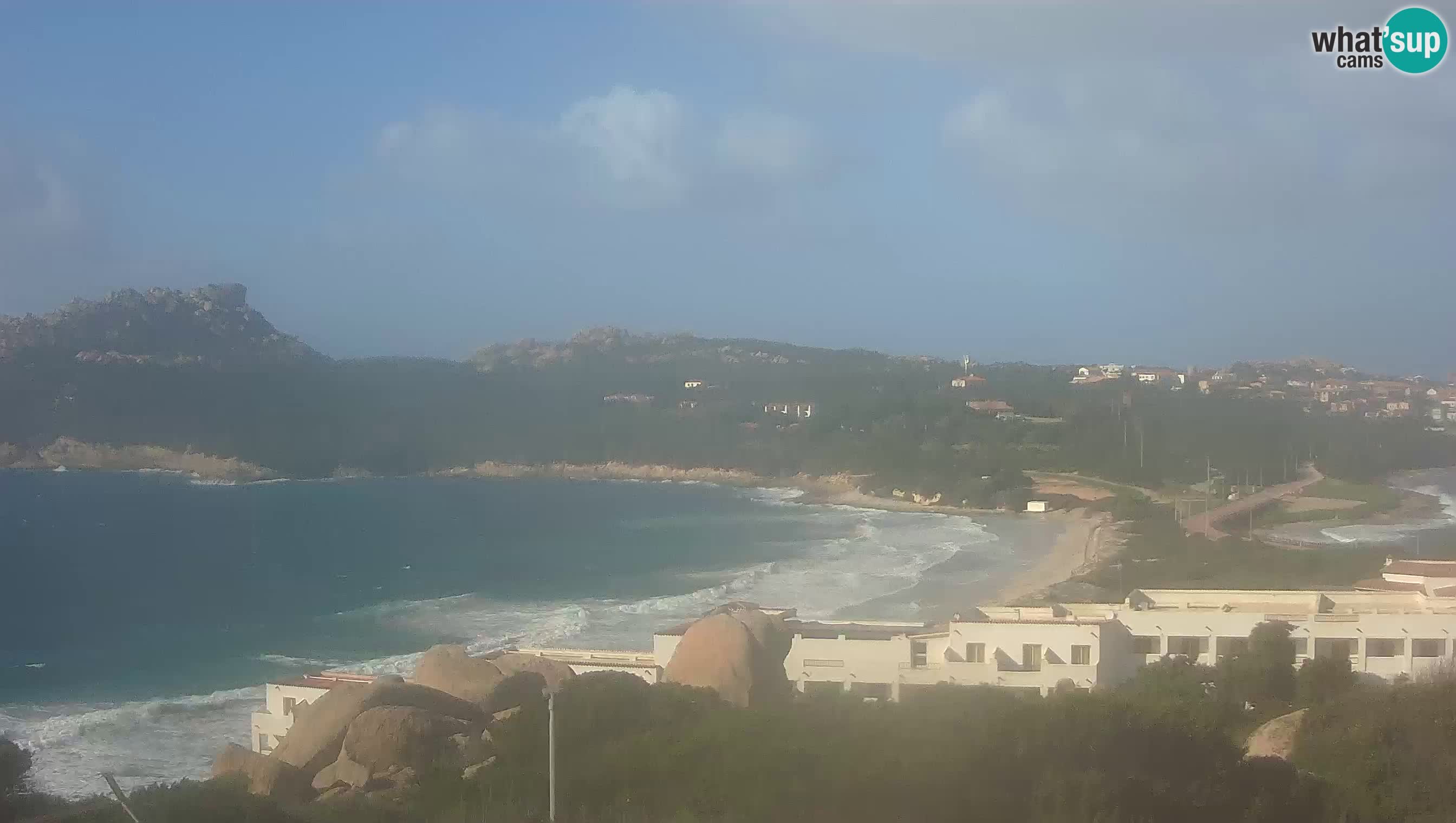 Webcam en vivo Capo Testa la playa de 2 mar – Santa Teresa Gallura – livecam Sardinia