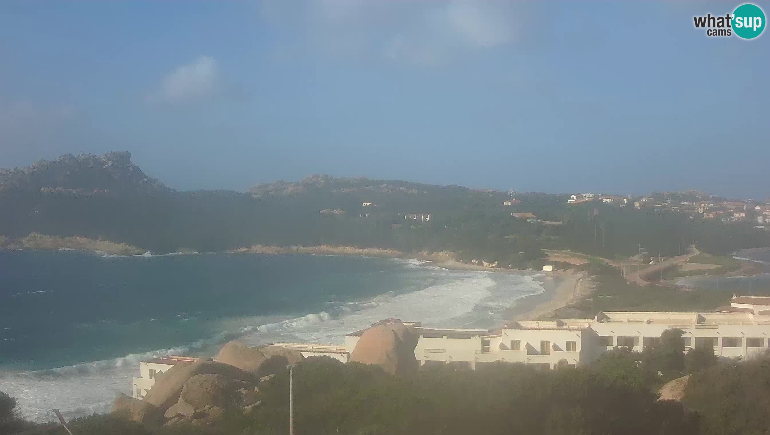 Live Webcam Capo Testa la spiaggia dei due mari – Santa Teresa Gallura – livecam Sardegna