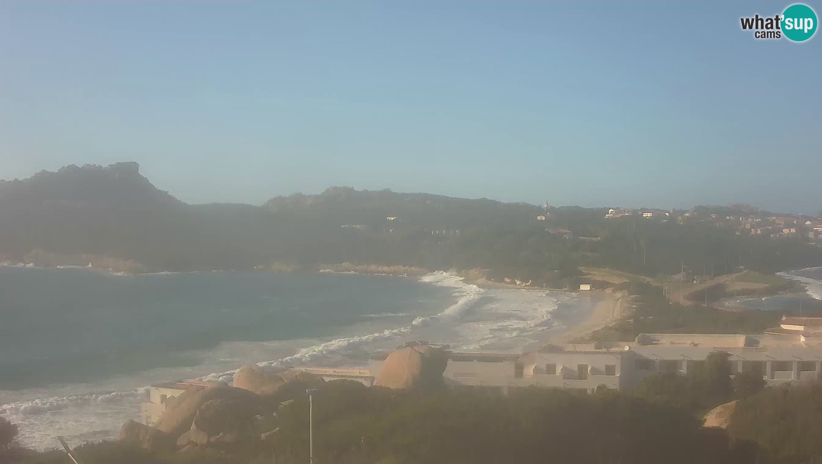 Live Webcam Capo Testa der Strand von 2 Meer – Santa Teresa Gallura – livecam Sardinien