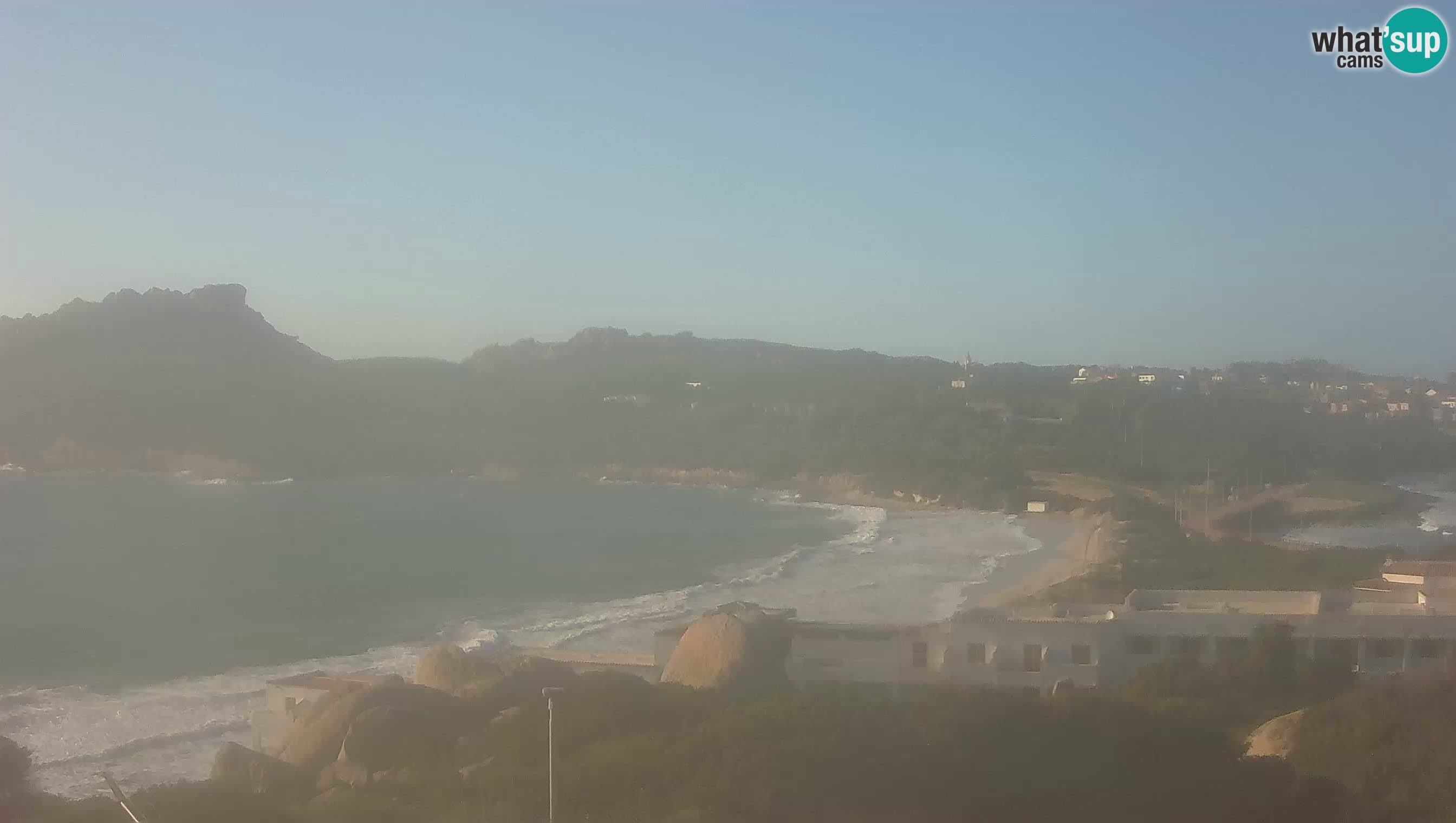 Live Webcam Capo Testa der Strand von 2 Meer – Santa Teresa Gallura – livecam Sardinien