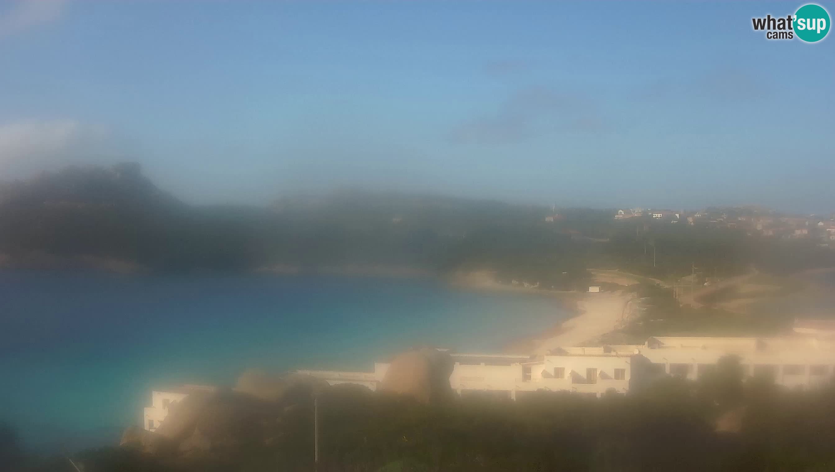 Live Webcam Capo Testa der Strand von 2 Meer – Santa Teresa Gallura – livecam Sardinien