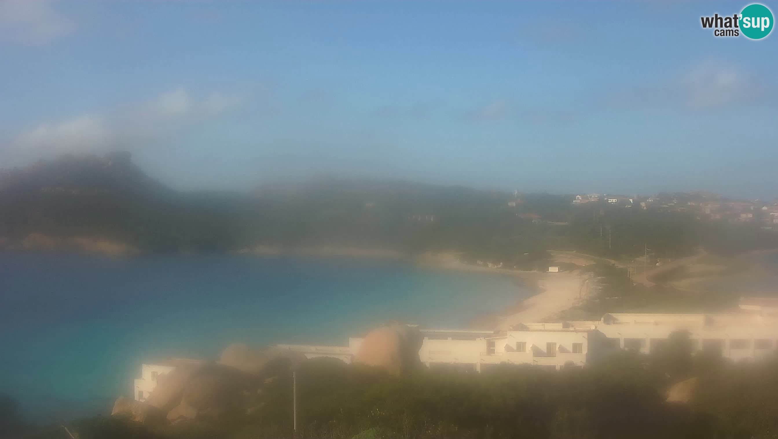 Live Webcam Capo Testa der Strand von 2 Meer – Santa Teresa Gallura – livecam Sardinien