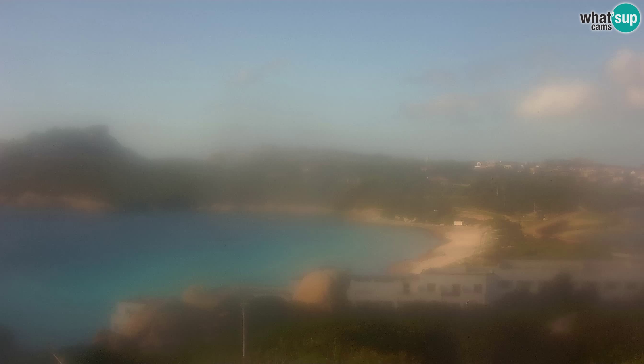 Live Webcam Capo Testa der Strand von 2 Meer – Santa Teresa Gallura – livecam Sardinien