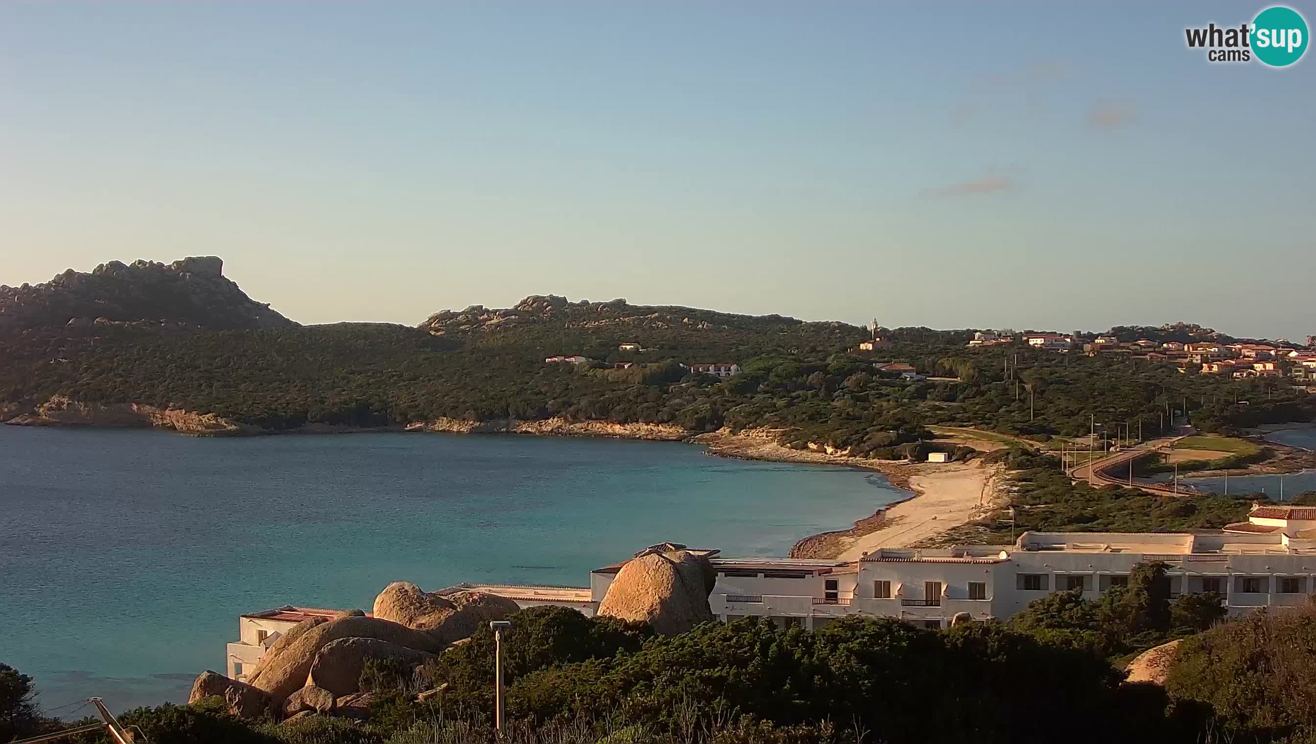 Live Webcam Capo Testa la spiaggia dei due mari – Santa Teresa Gallura – livecam Sardegna