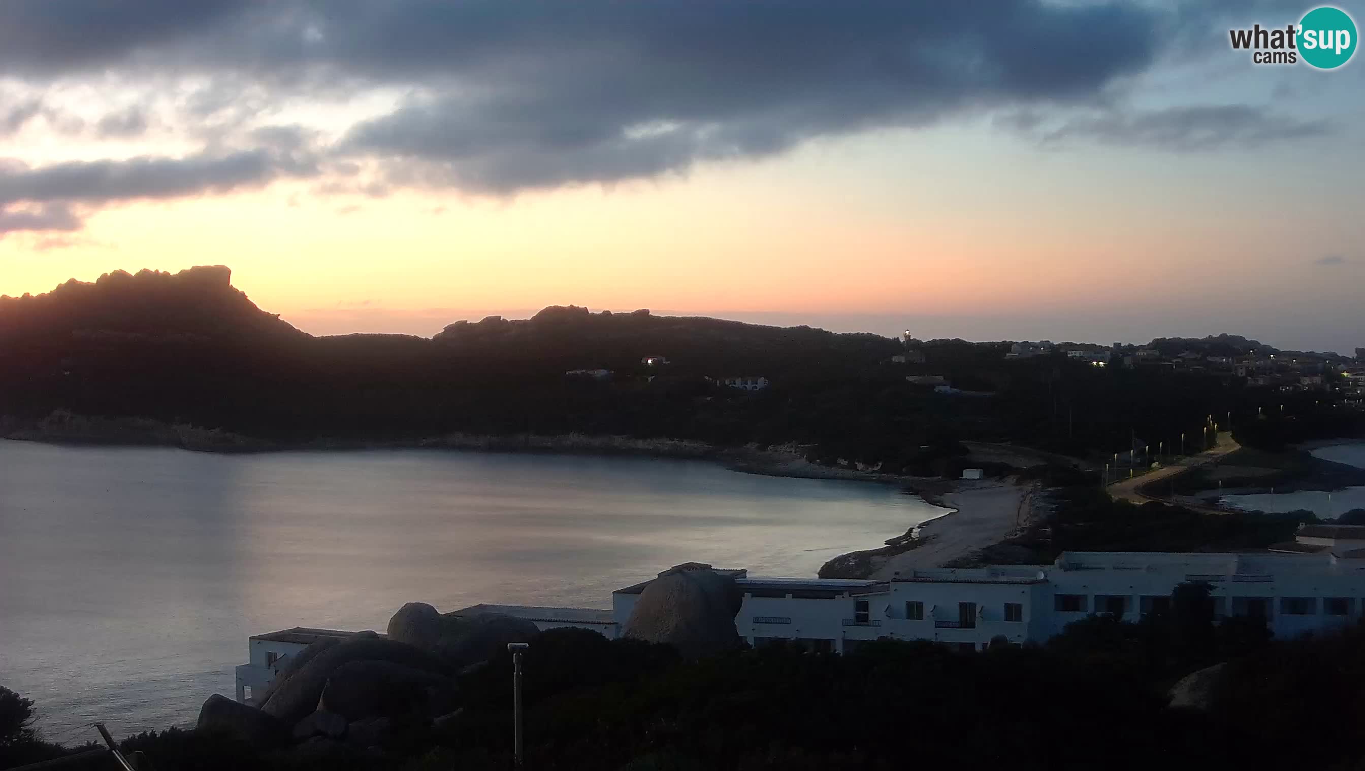 Spletna kamera v živo Capo Testa plaža dveh morij – Santa Teresa Gallura – Sardinija