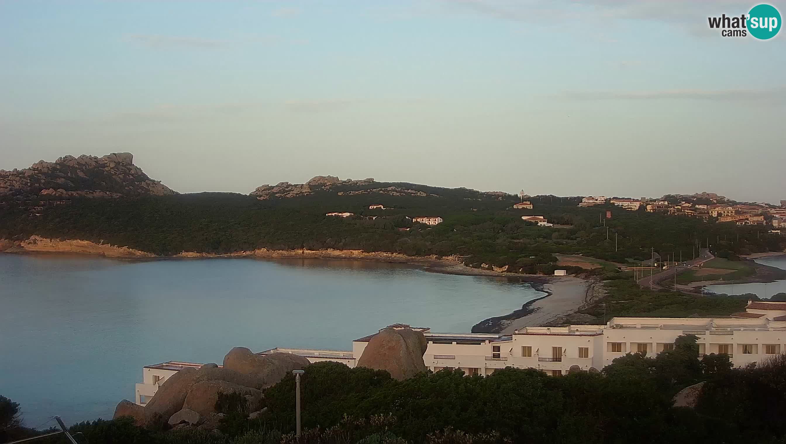 Webcam en vivo Capo Testa la playa de 2 mar – Santa Teresa Gallura – livecam Sardinia