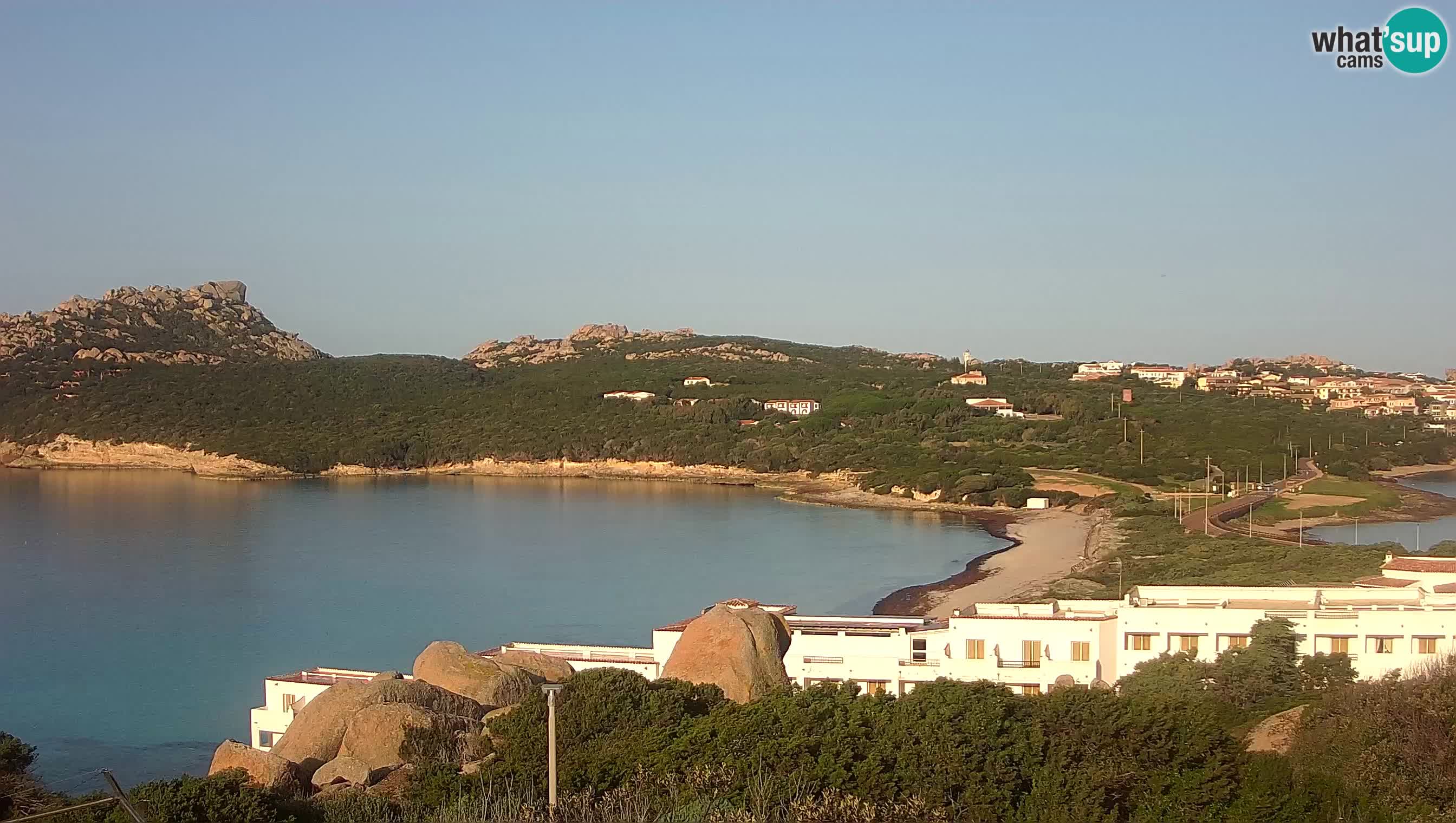 Spletna kamera v živo Capo Testa plaža dveh morij – Santa Teresa Gallura – Sardinija