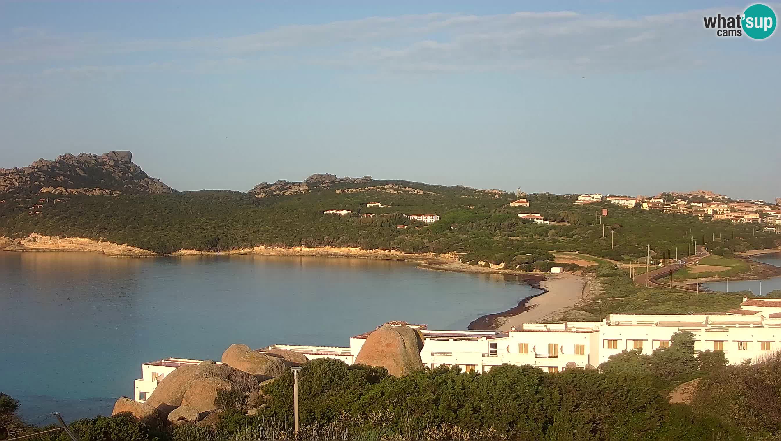 Live Webcam Capo Testa la spiaggia dei due mari – Santa Teresa Gallura – livecam Sardegna