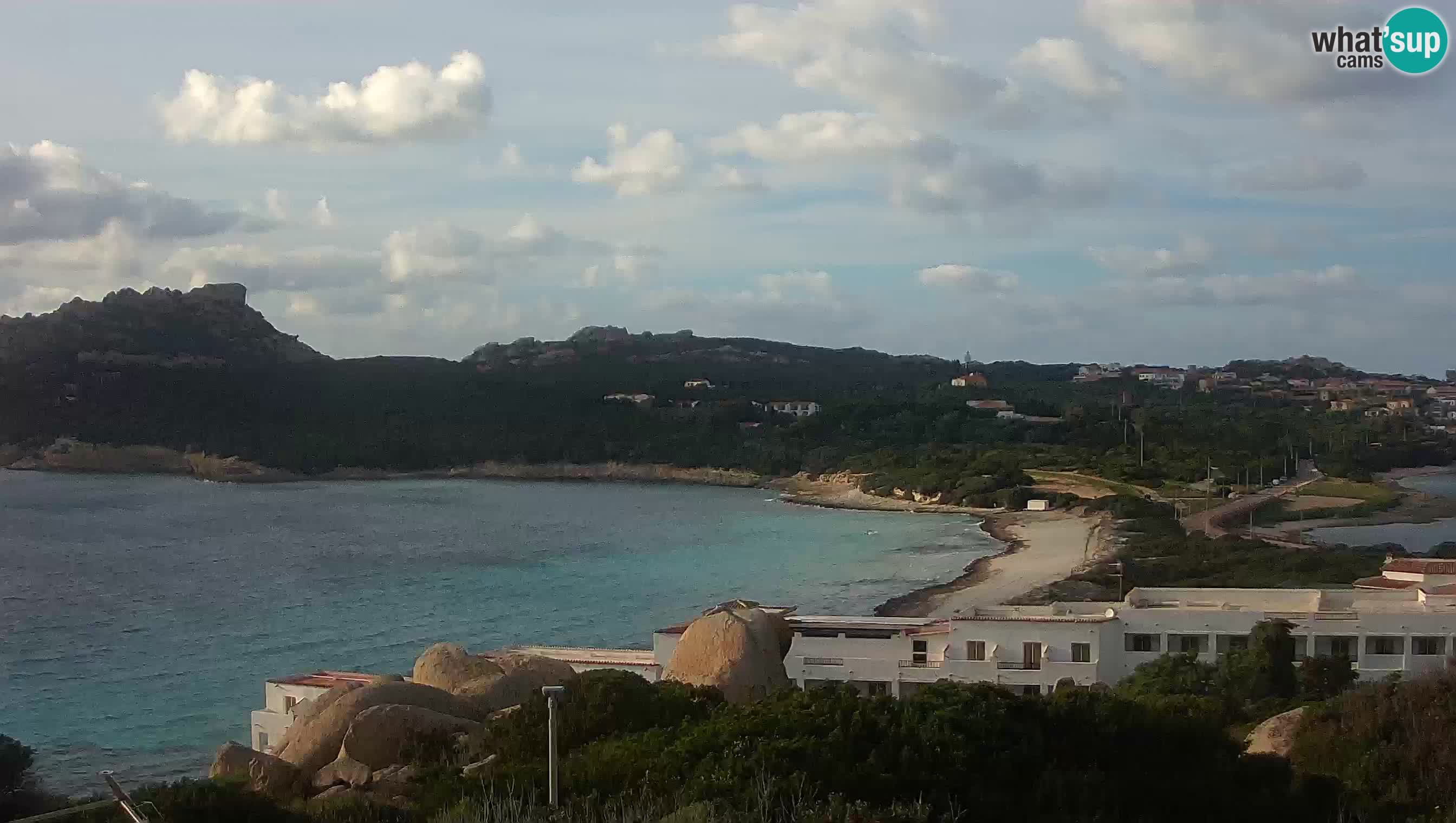 Webcam en vivo Capo Testa la playa de 2 mar – Santa Teresa Gallura – livecam Sardinia