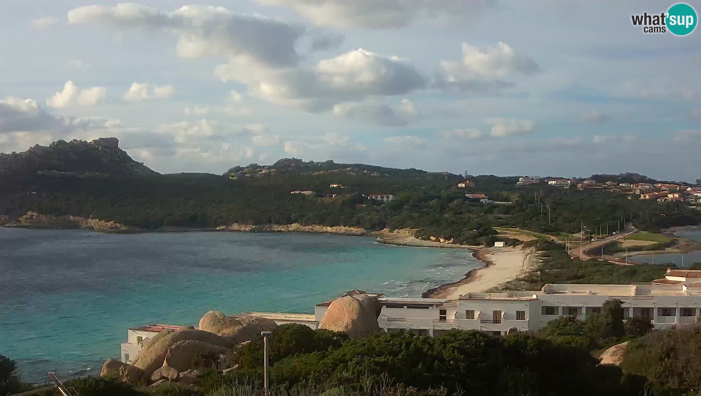 Web kamera uživo Capo Testa plaža s 2 mora – Santa Teresa Gallura – kamera uživo Sardinija