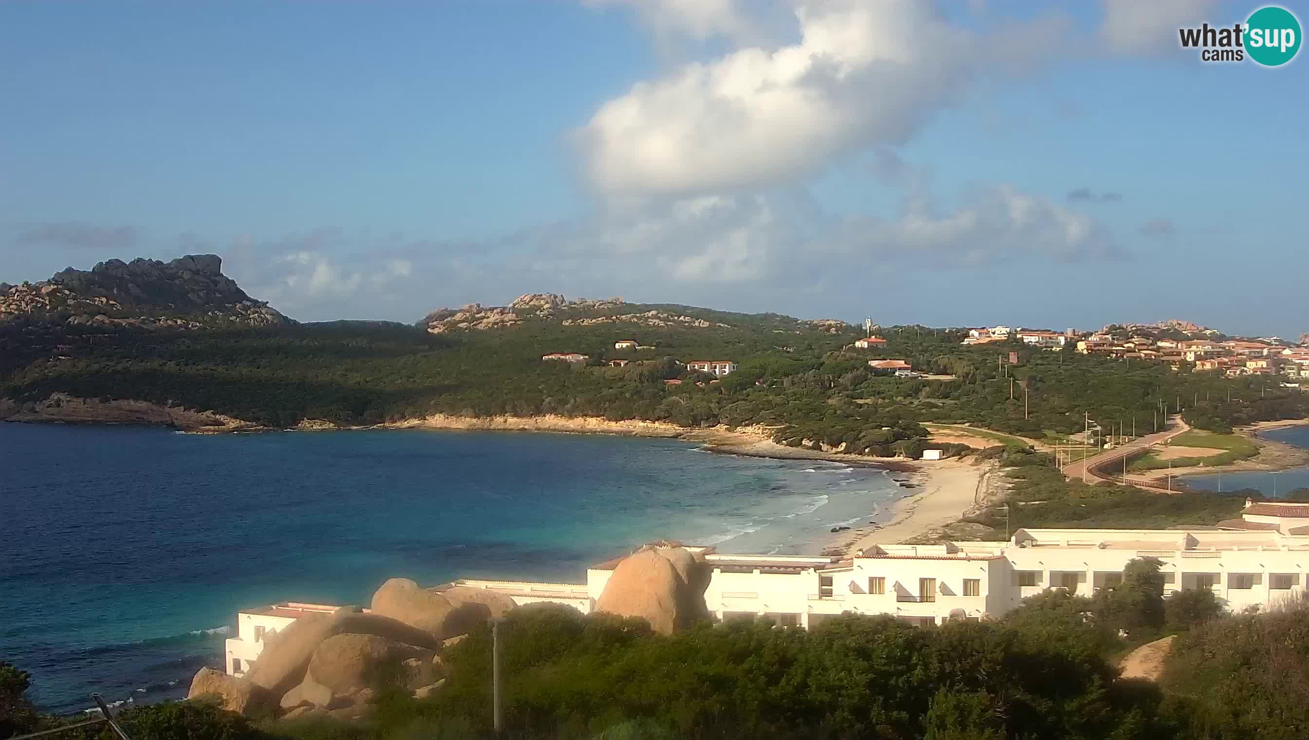 Webcam en vivo Capo Testa la playa de 2 mar – Santa Teresa Gallura – livecam Sardinia