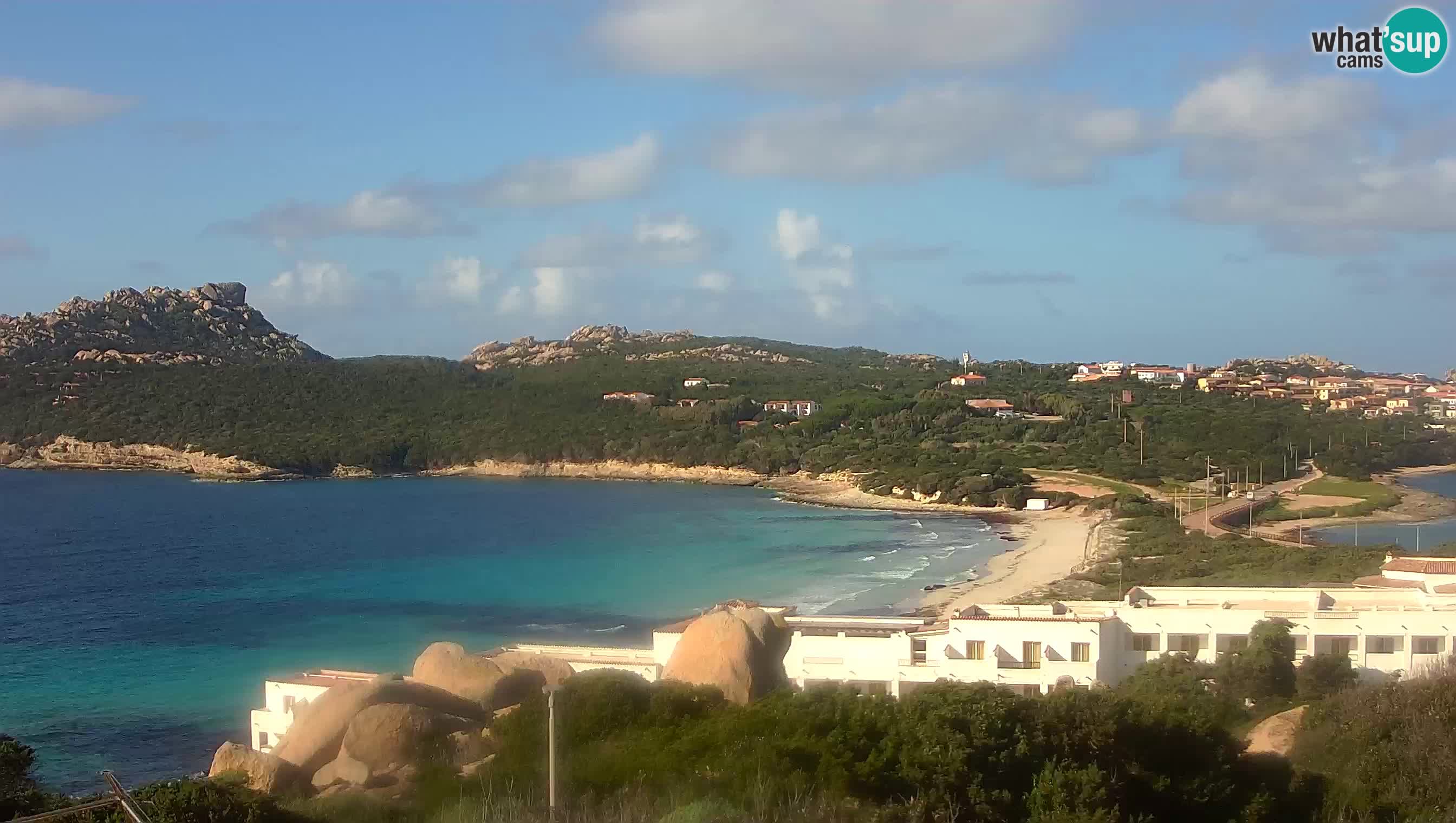 Web kamera uživo Capo Testa plaža s 2 mora – Santa Teresa Gallura – kamera uživo Sardinija