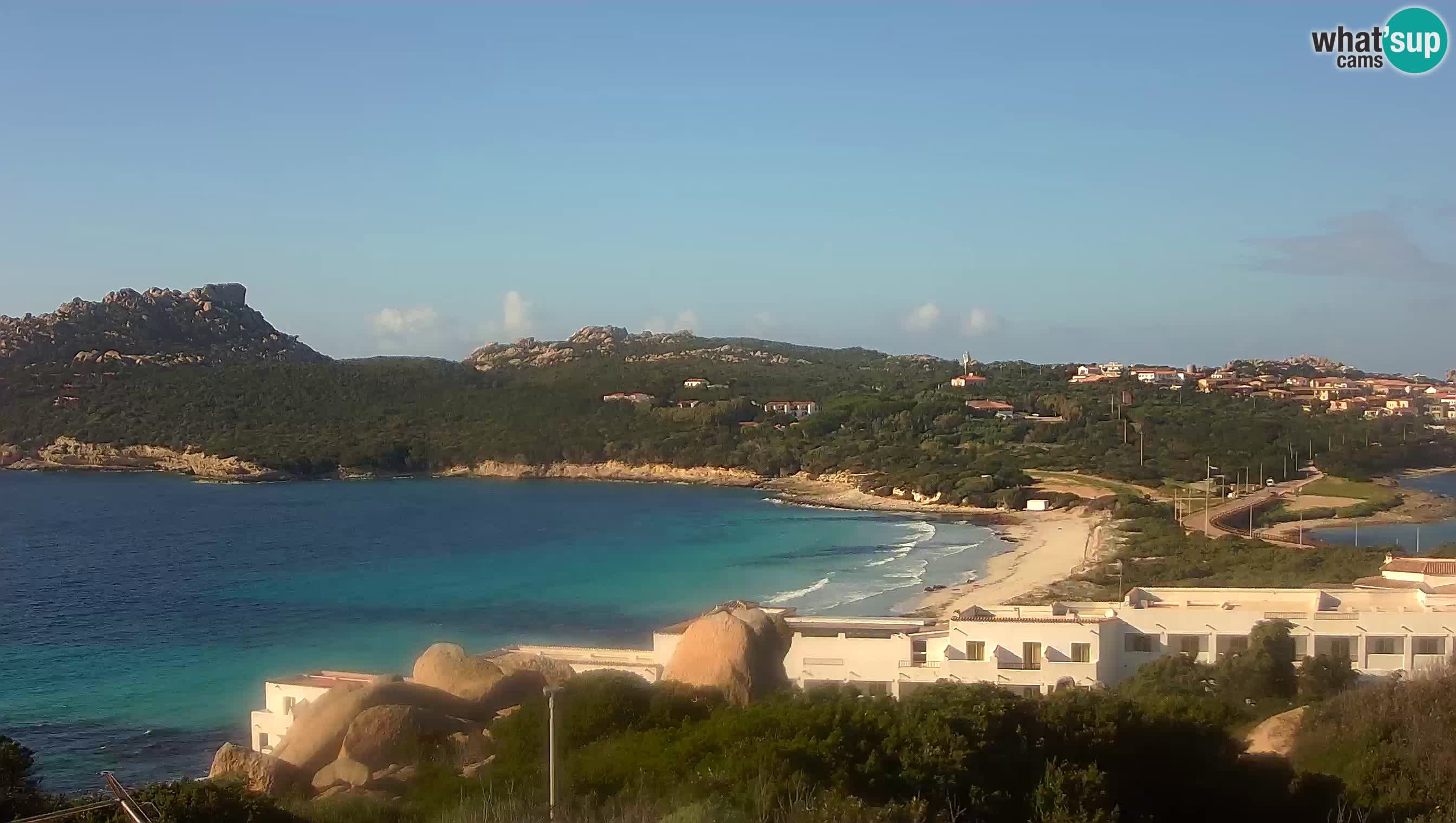 Spletna kamera v živo Capo Testa plaža dveh morij – Santa Teresa Gallura – Sardinija