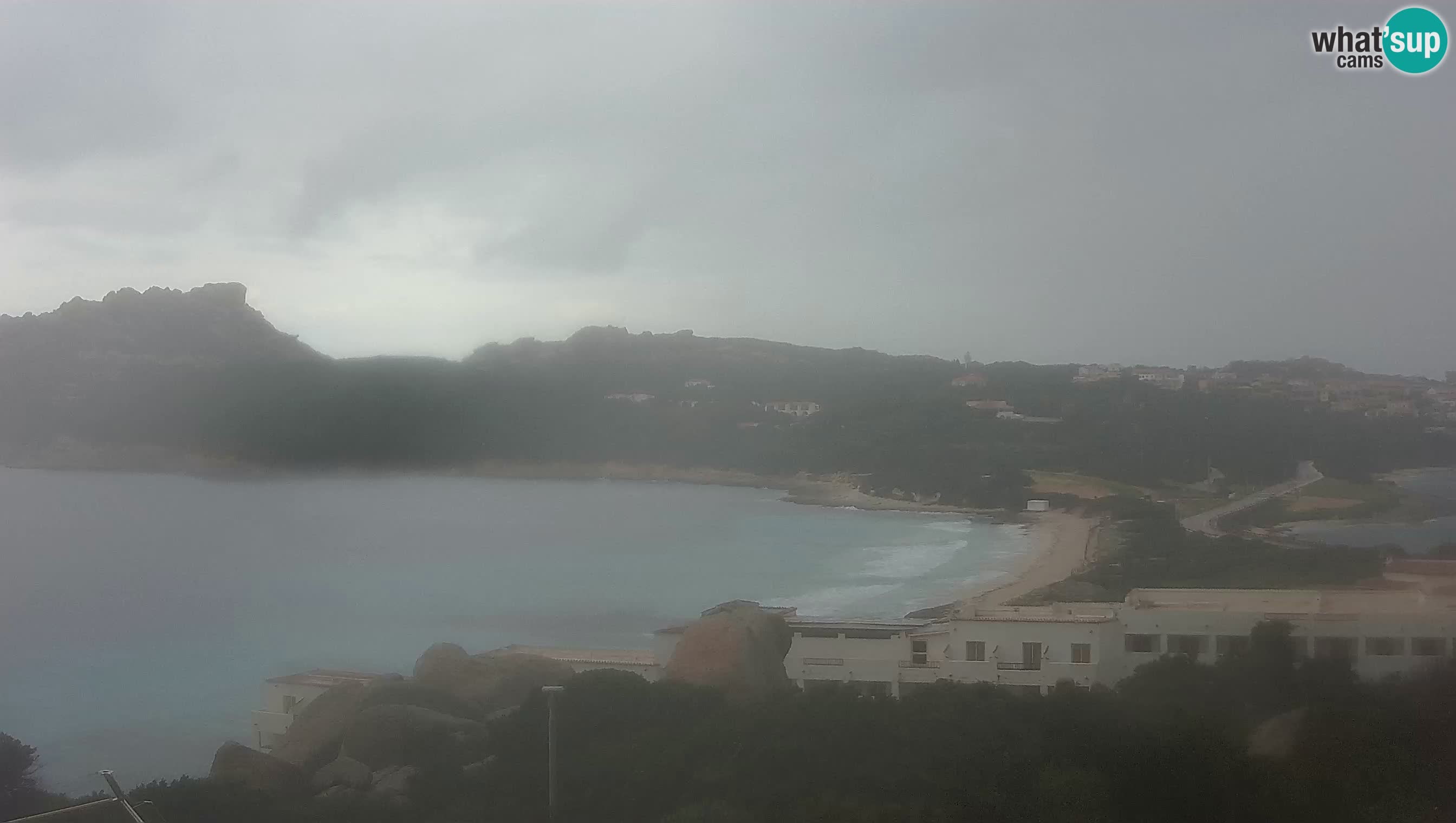 Live Webcam Capo Testa der Strand von 2 Meer – Santa Teresa Gallura – livecam Sardinien