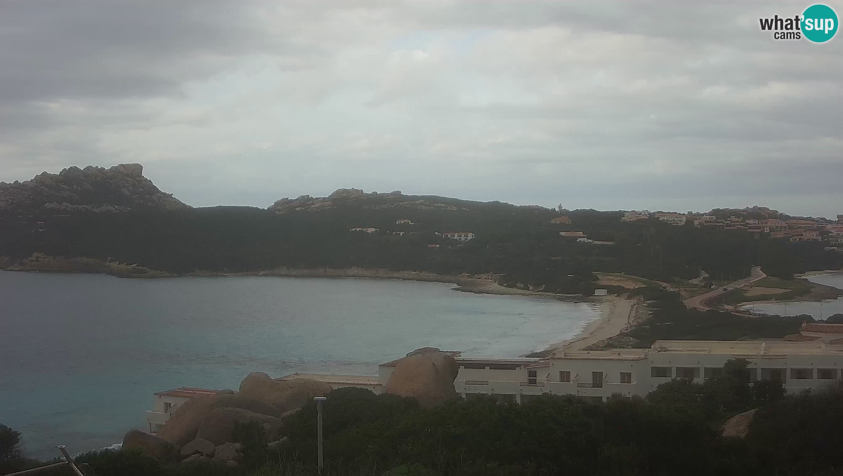 Webcam en vivo Capo Testa la playa de 2 mar – Santa Teresa Gallura – livecam Sardinia