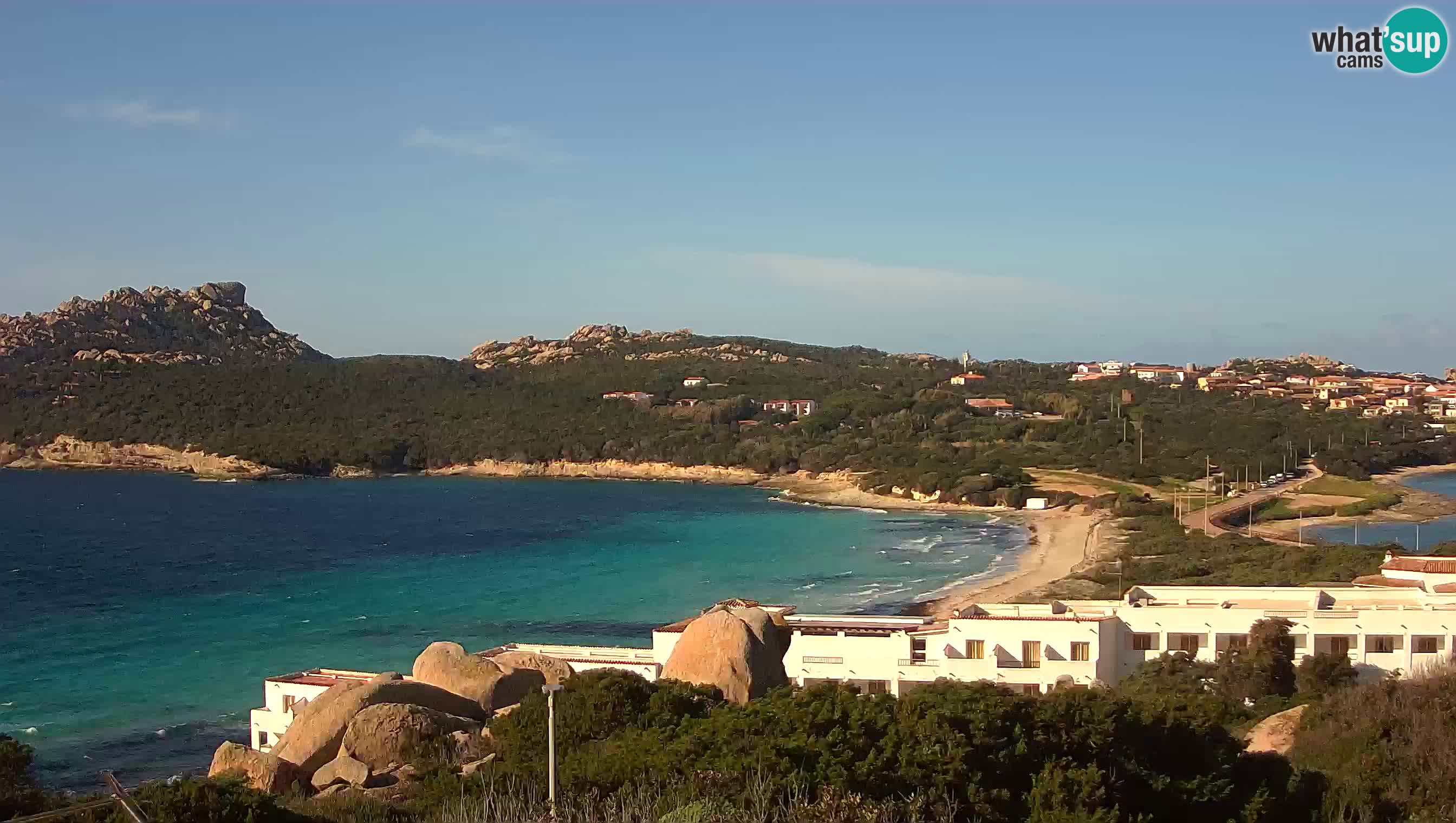 Live Webcam Capo Testa the beach of 2 sea – Santa Teresa Gallura – livecam Sardinia