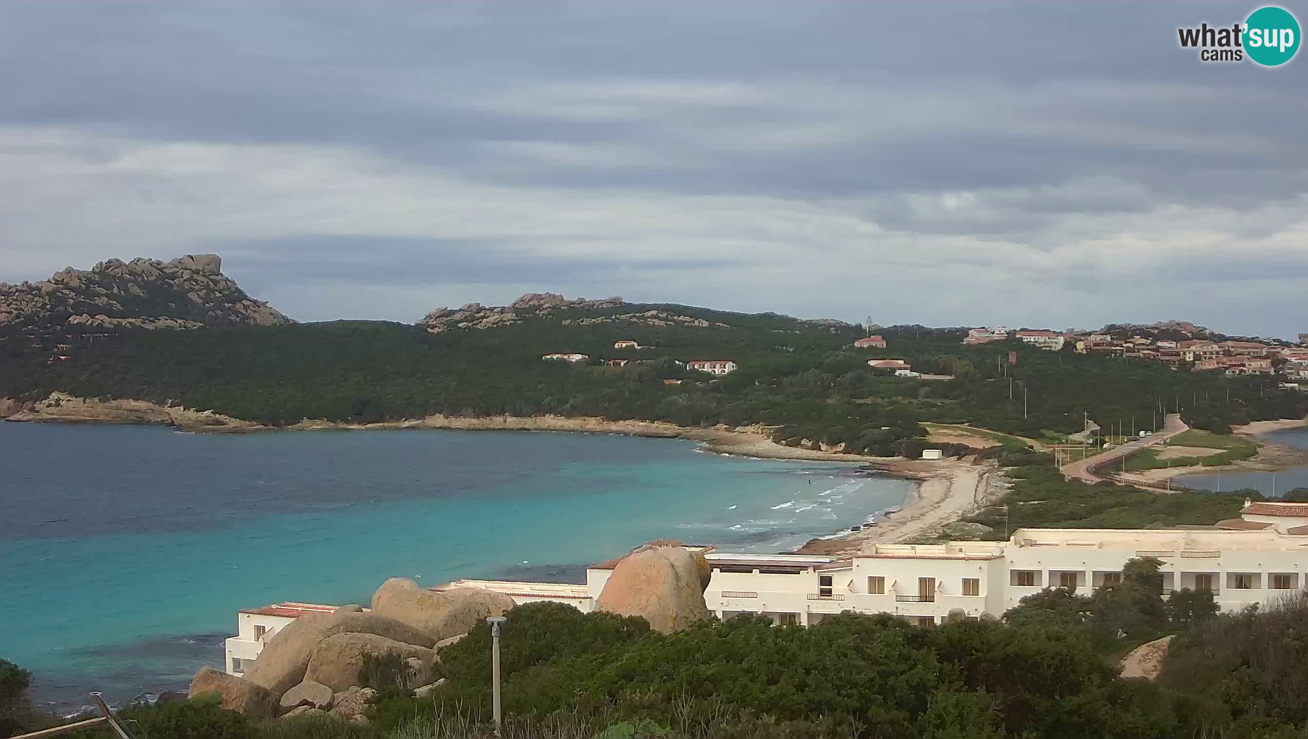 Live Webcam Capo Testa la spiaggia dei due mari – Santa Teresa Gallura – livecam Sardegna