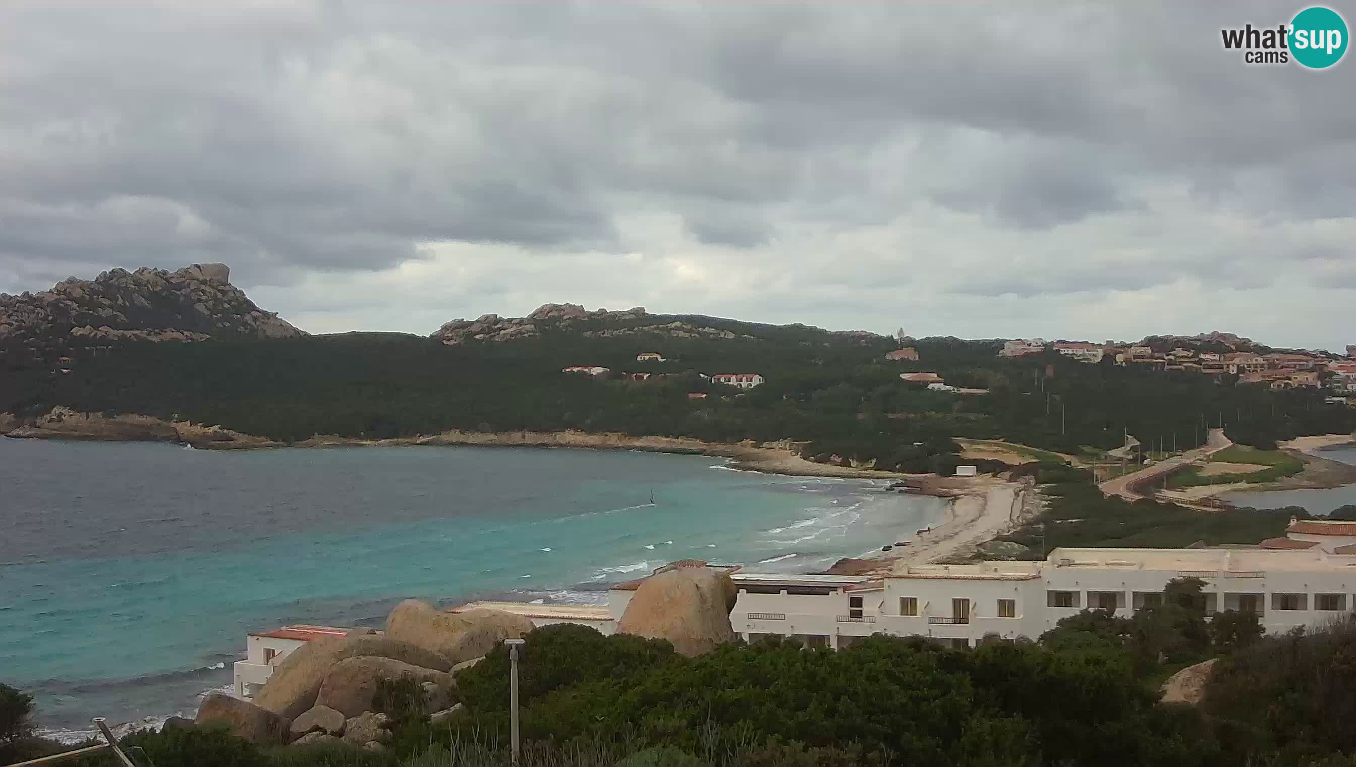 Webcam en vivo Capo Testa la playa de 2 mar – Santa Teresa Gallura – livecam Sardinia