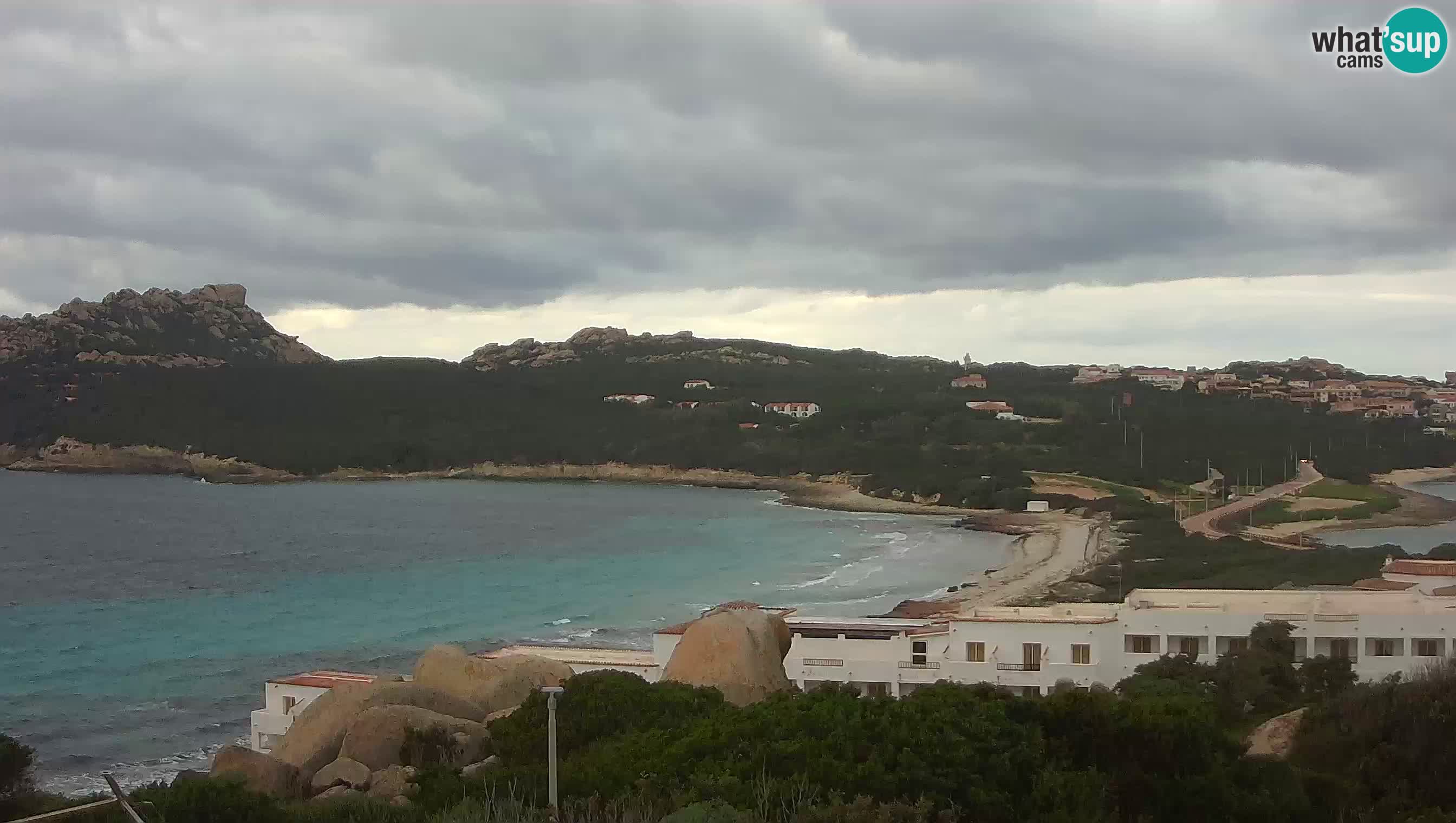 Live Webcam Capo Testa la spiaggia dei due mari – Santa Teresa Gallura – livecam Sardegna