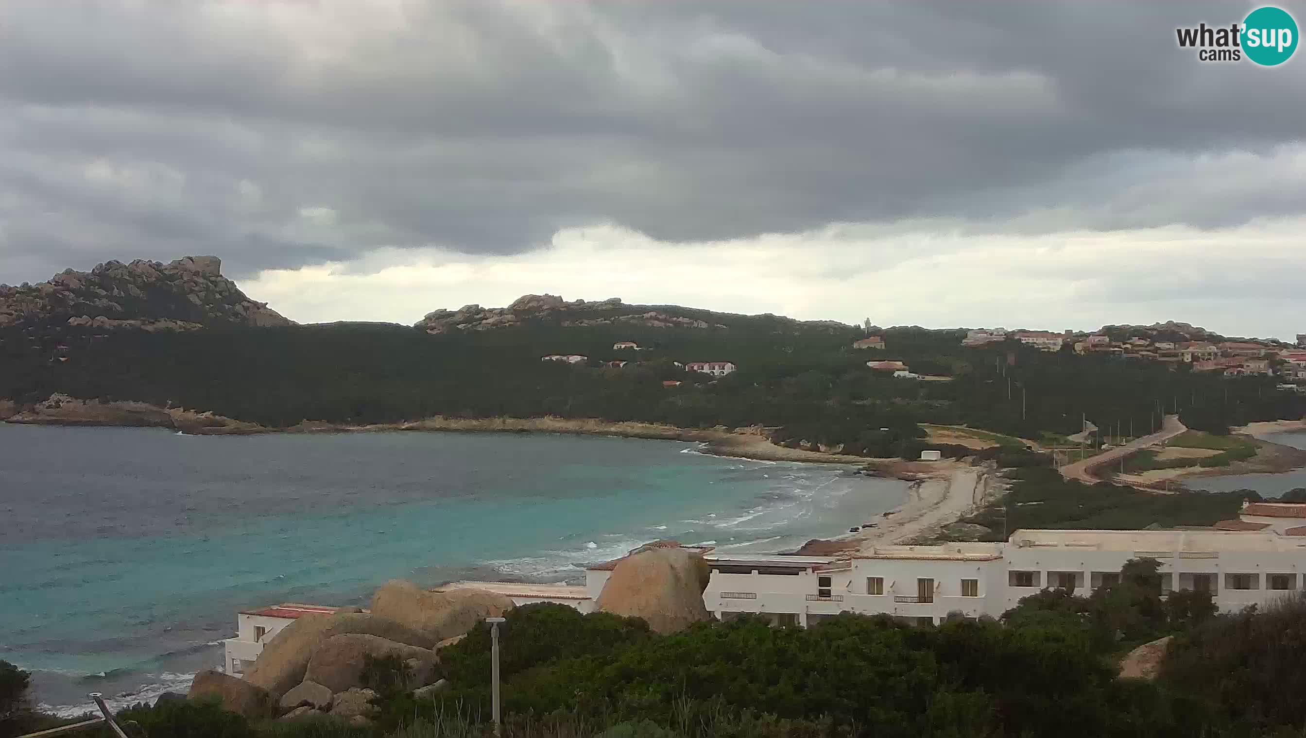 Live Webcam Capo Testa la spiaggia dei due mari – Santa Teresa Gallura – livecam Sardegna