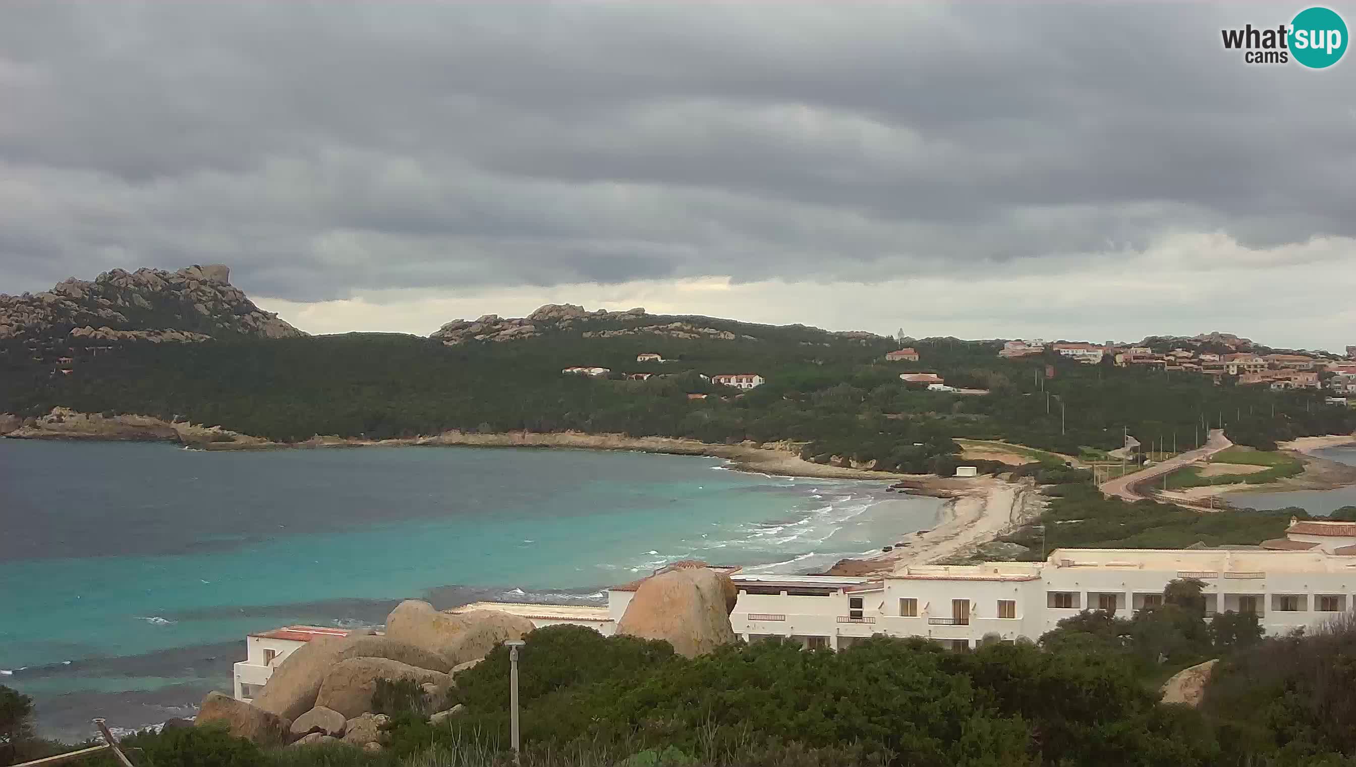 Live Webcam Capo Testa la spiaggia dei due mari – Santa Teresa Gallura – livecam Sardegna