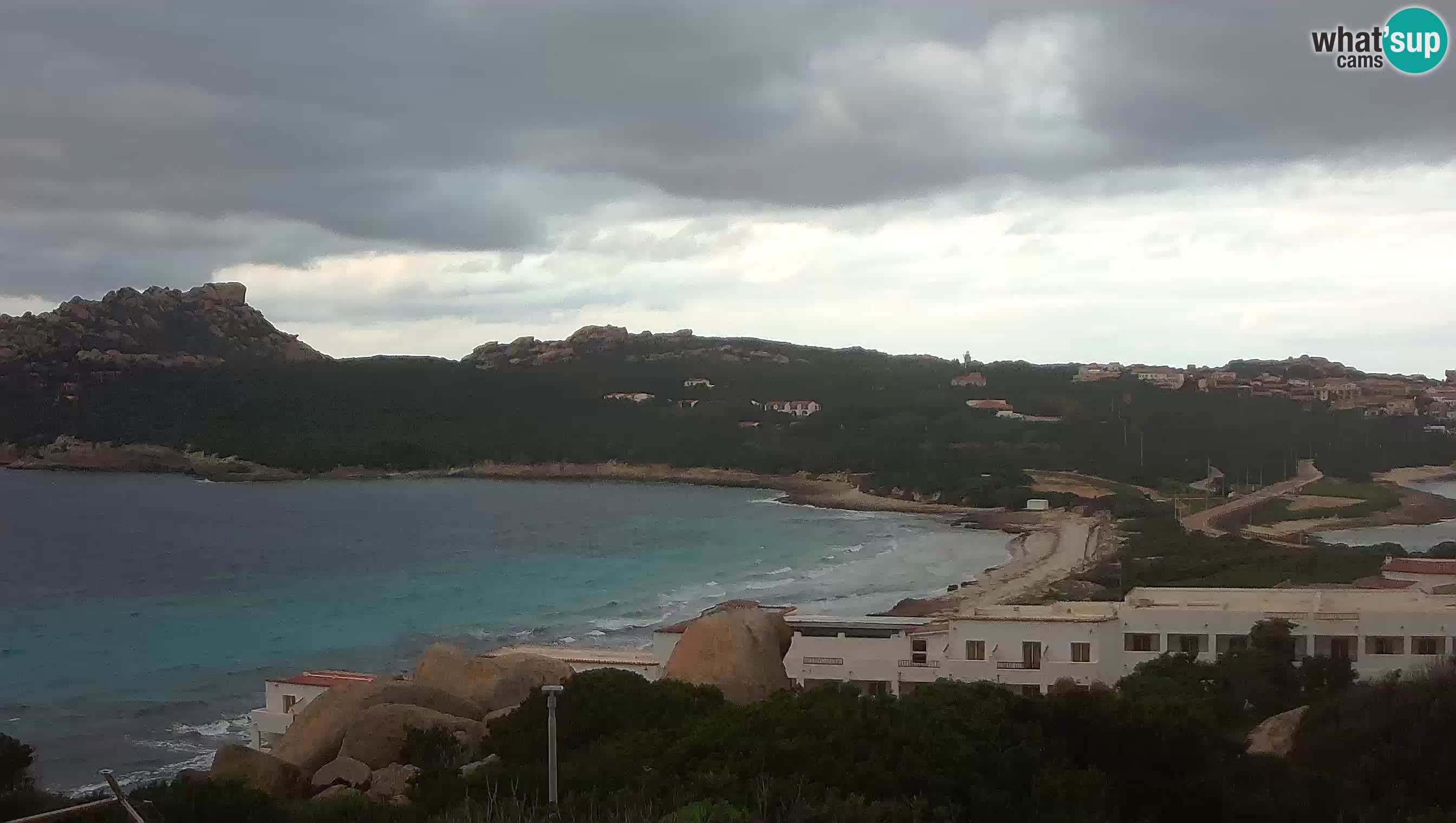 Webcam en vivo Capo Testa la playa de 2 mar – Santa Teresa Gallura – livecam Sardinia