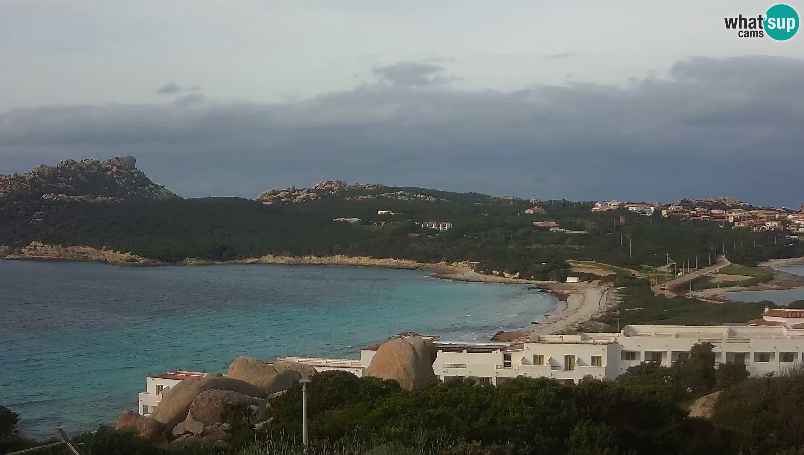 Webcam en vivo Capo Testa la playa de 2 mar – Santa Teresa Gallura – livecam Sardinia