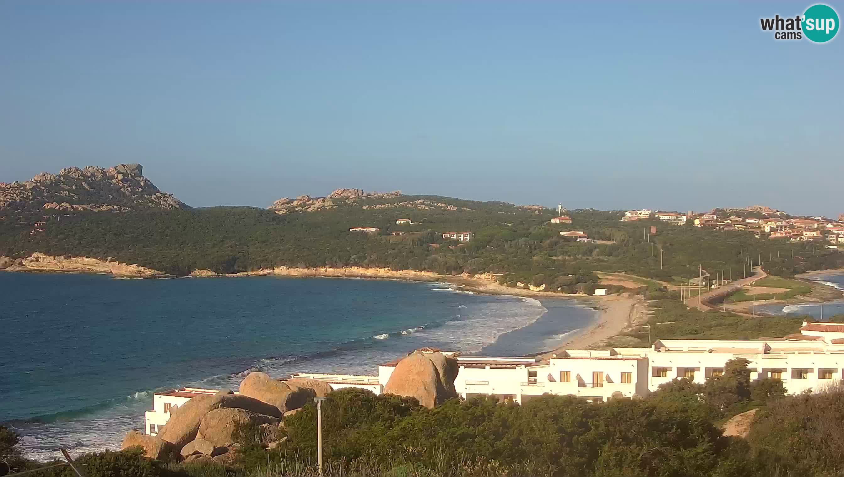 Live Webcam Capo Testa the beach of 2 sea – Santa Teresa Gallura – livecam Sardinia