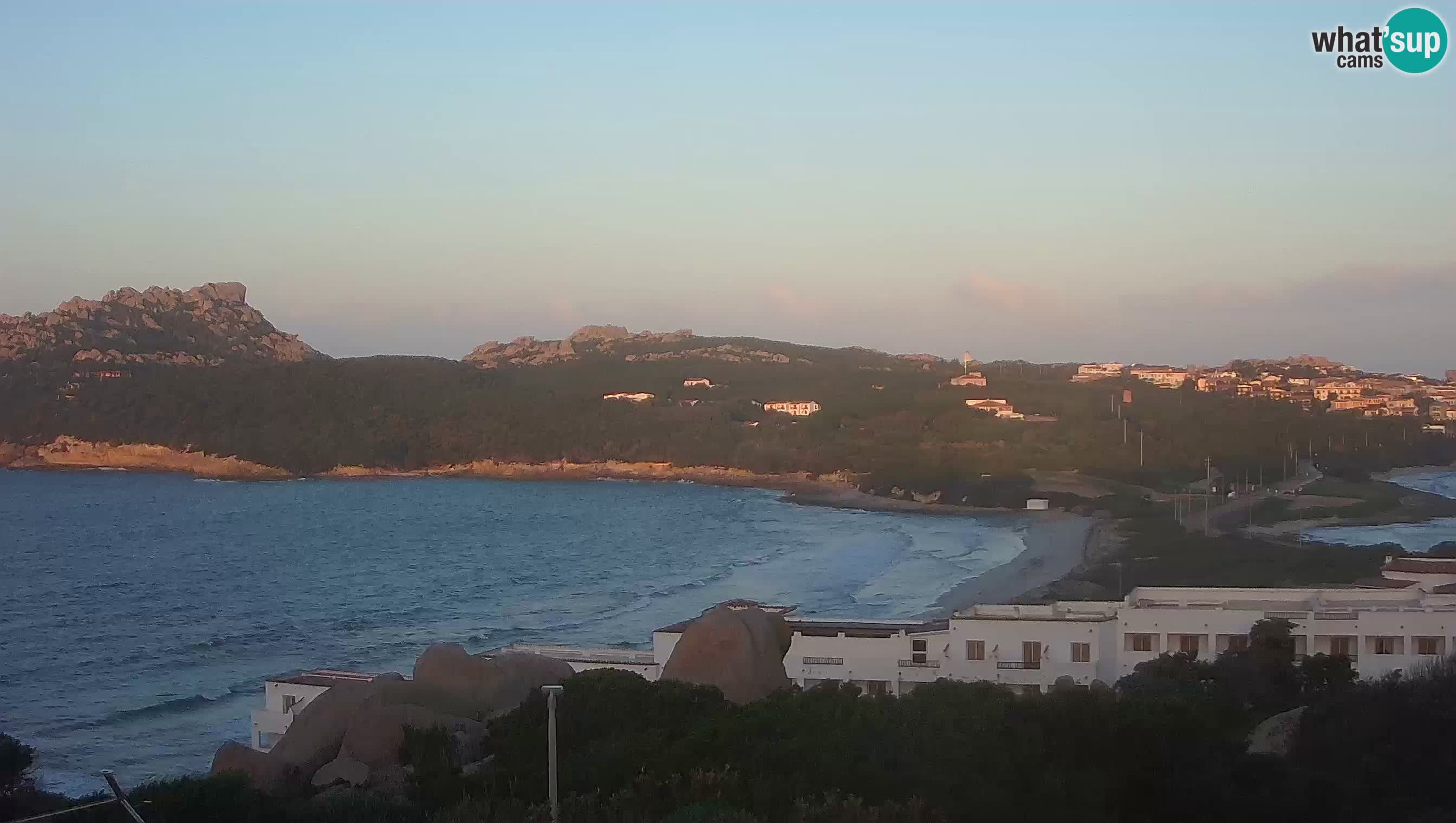 Webcam en vivo Capo Testa la playa de 2 mar – Santa Teresa Gallura – livecam Sardinia