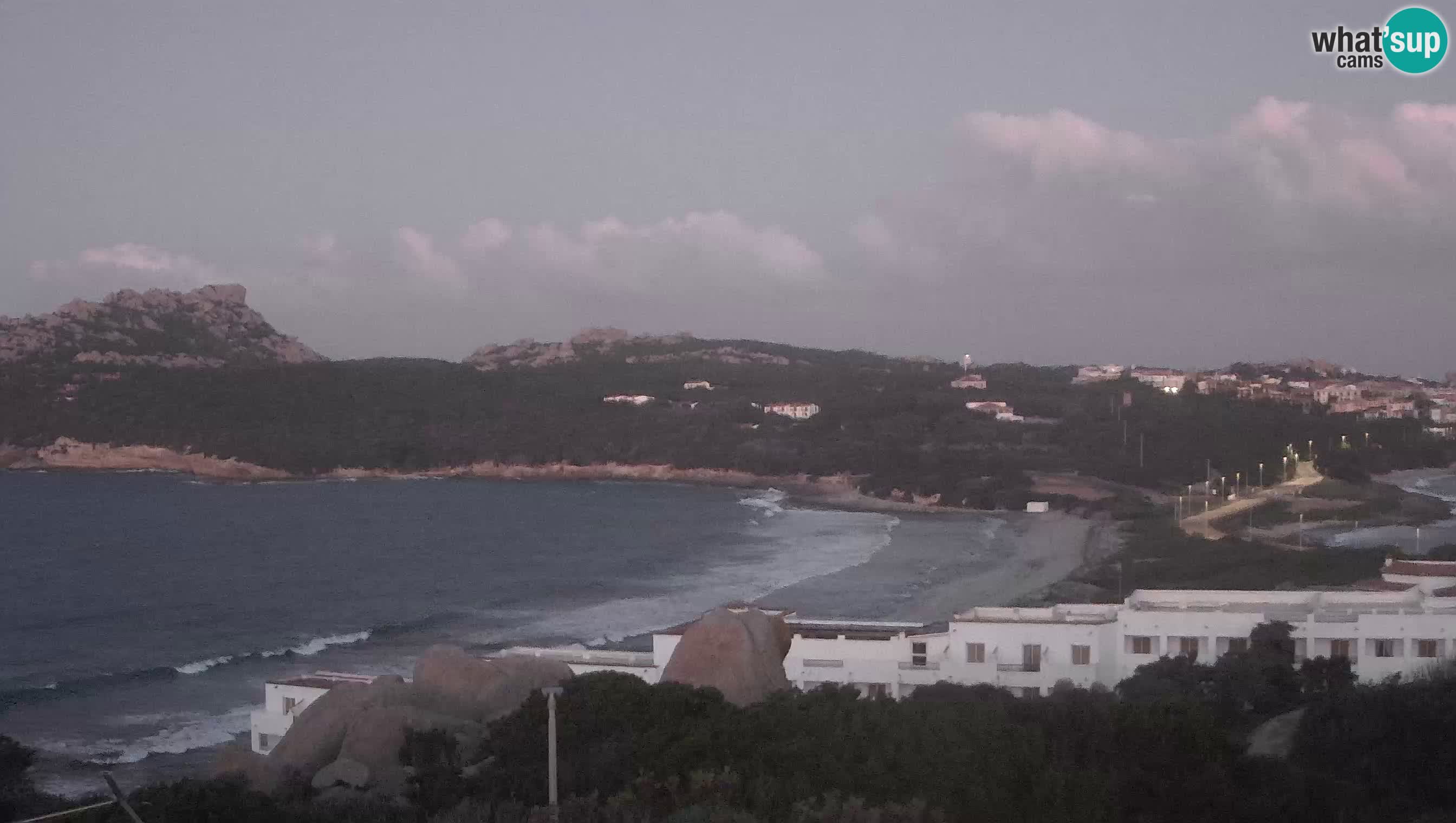 Webcam en vivo Capo Testa la playa de 2 mar – Santa Teresa Gallura – livecam Sardinia