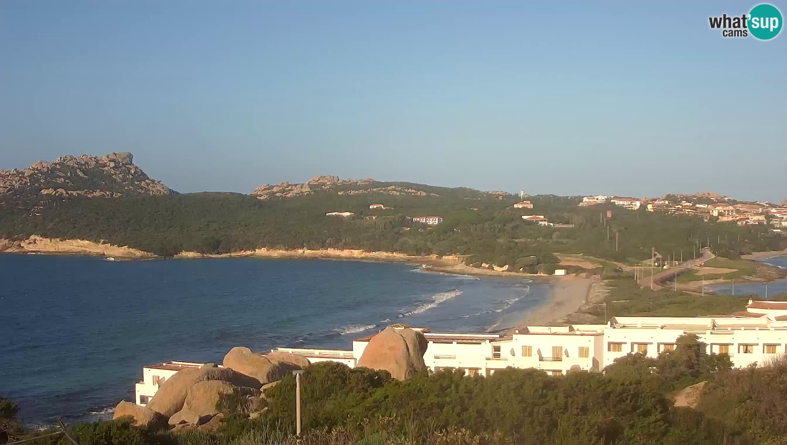 Live Webcam Capo Testa la spiaggia dei due mari – Santa Teresa Gallura – livecam Sardegna