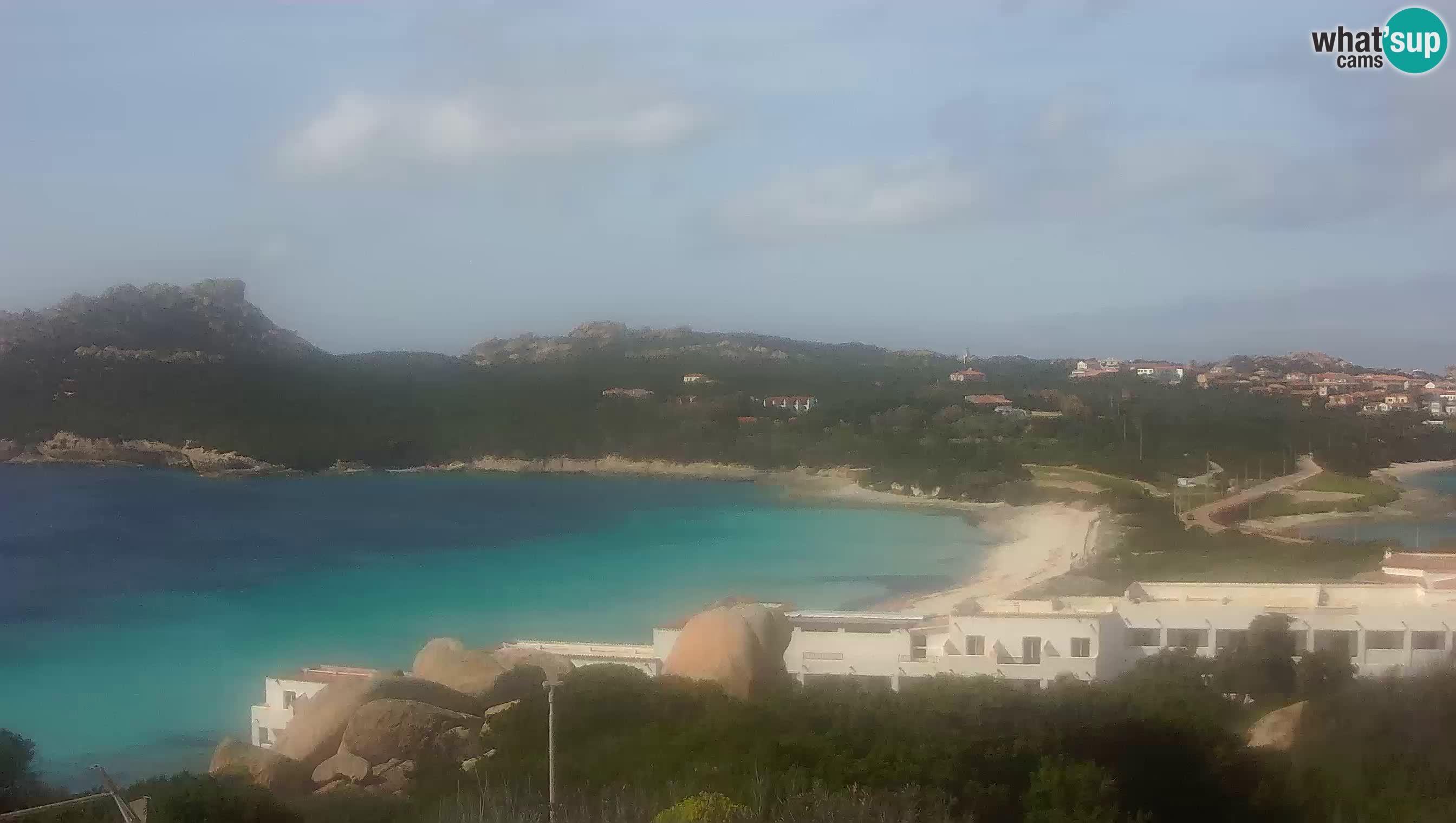 Live Webcam Capo Testa la plage de 2 mer – Santa Teresa Gallura – livecam Sardaigne