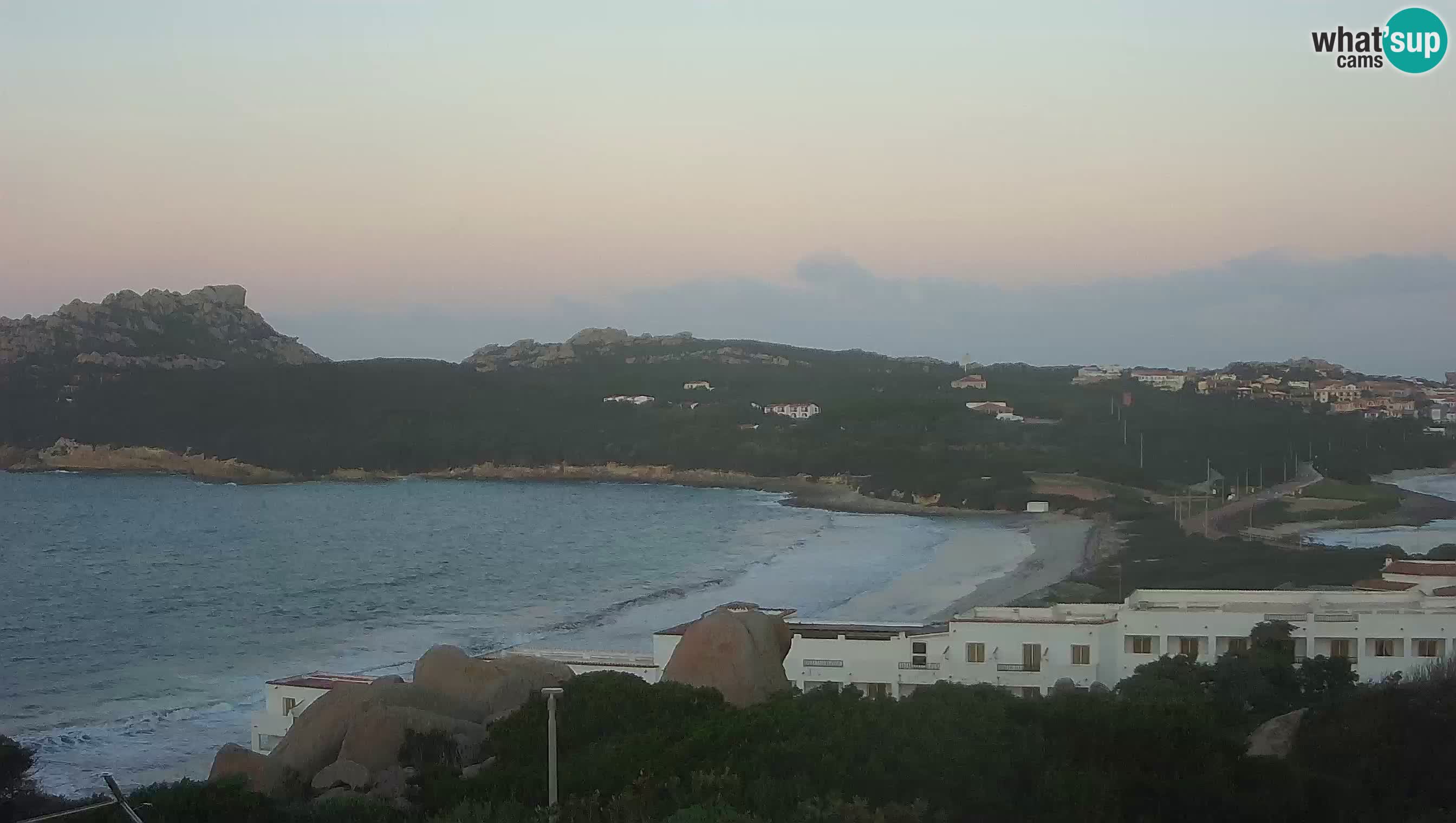 Live Webcam Capo Testa der Strand von 2 Meer – Santa Teresa Gallura – livecam Sardinien