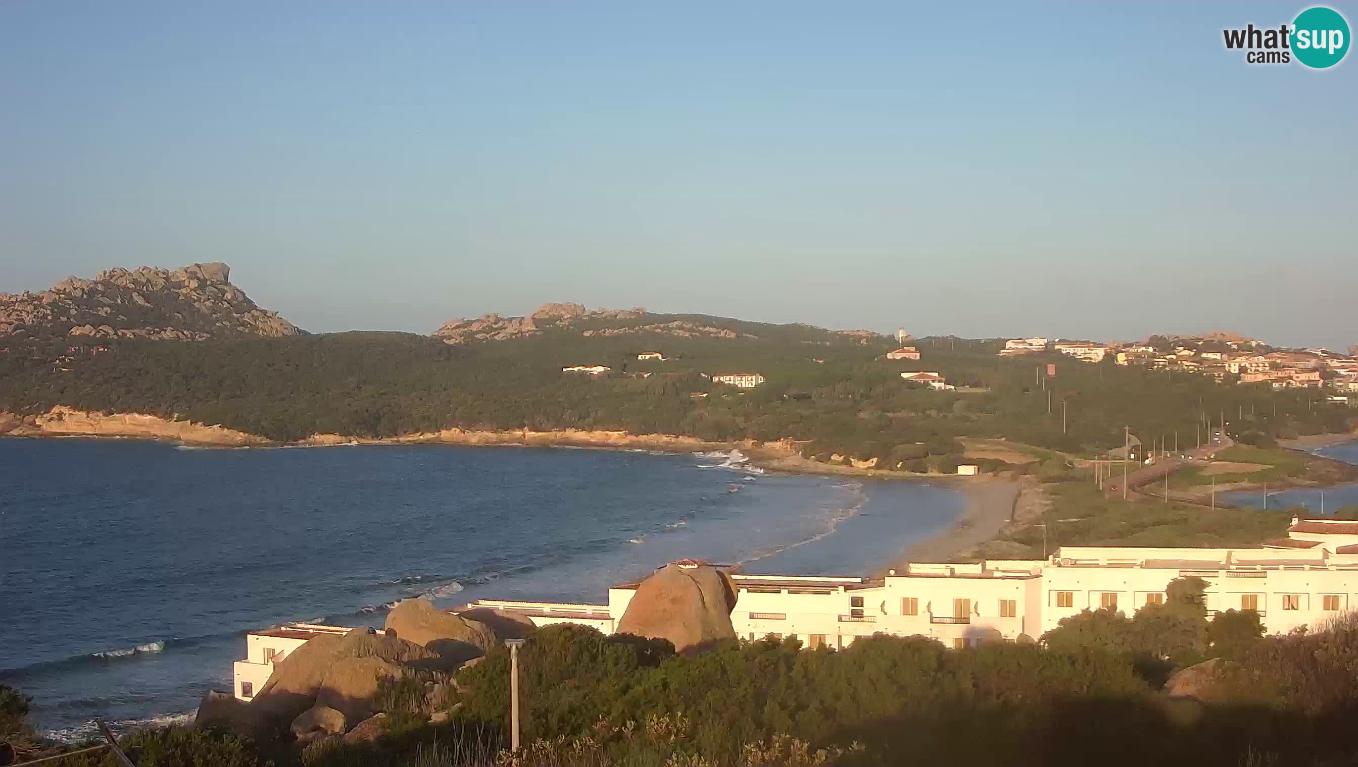 Live Webcam Capo Testa la spiaggia dei due mari – Santa Teresa Gallura – livecam Sardegna