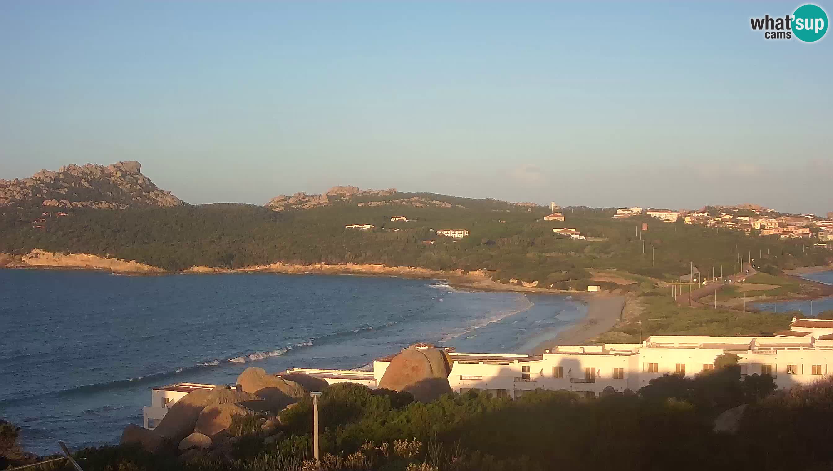 Webcam en vivo Capo Testa la playa de 2 mar – Santa Teresa Gallura – livecam Sardinia