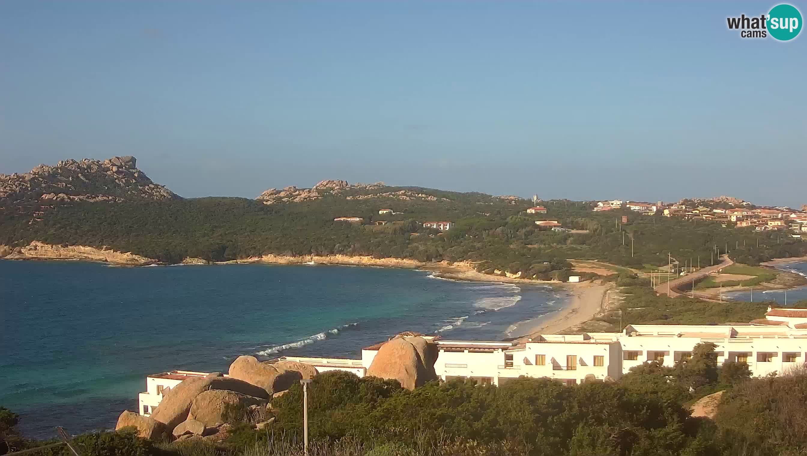 Web kamera uživo Capo Testa plaža s 2 mora – Santa Teresa Gallura – kamera uživo Sardinija