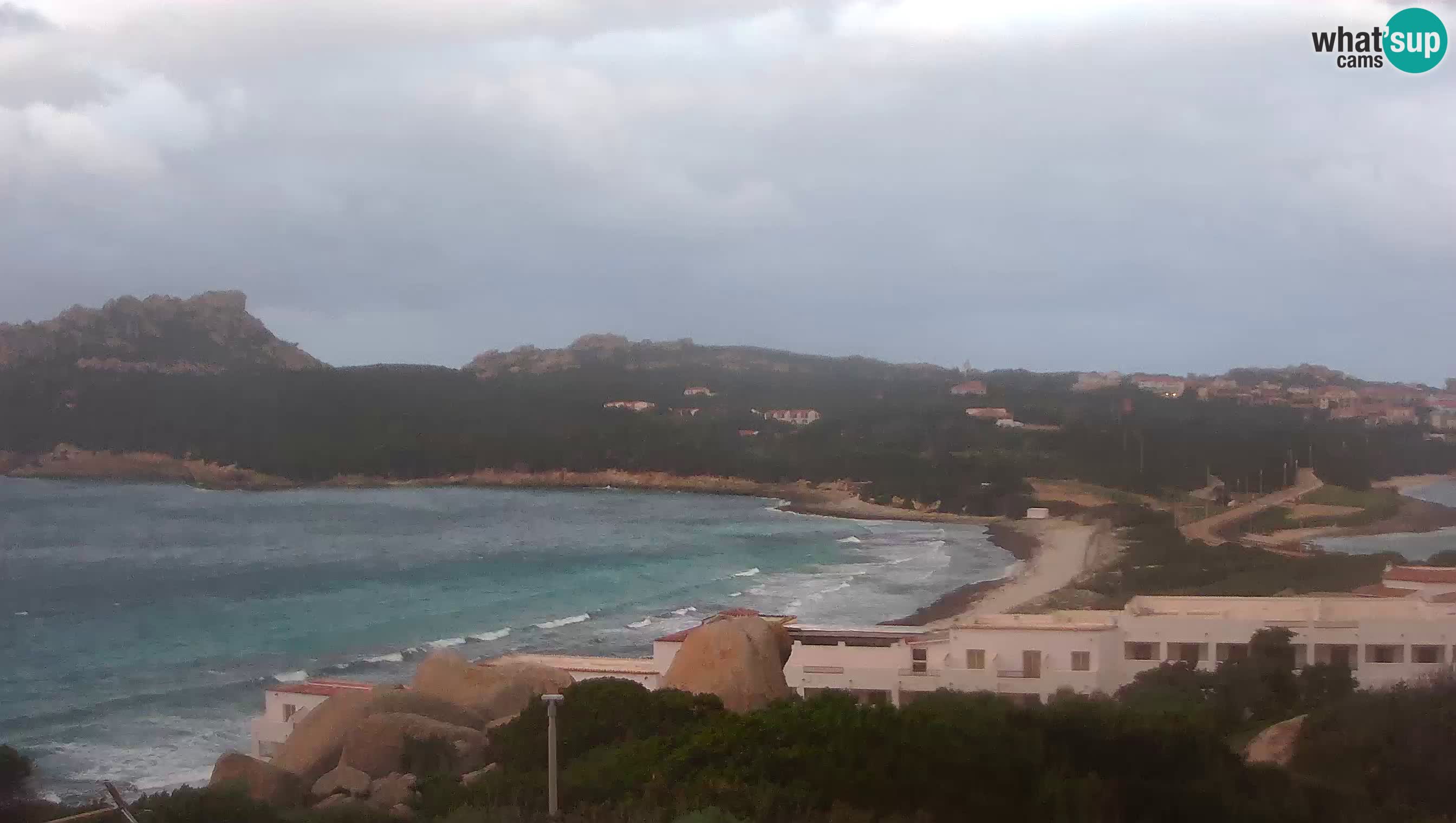 Live Webcam Capo Testa the beach of 2 sea – Santa Teresa Gallura – livecam Sardinia